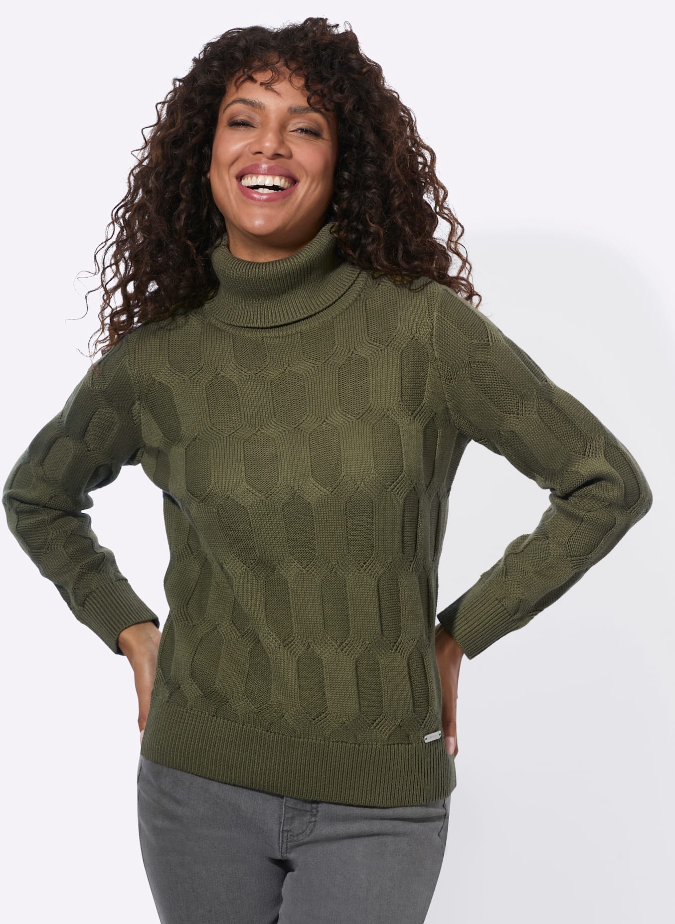 Casual Looks Rollkragenpullover "Pullover"