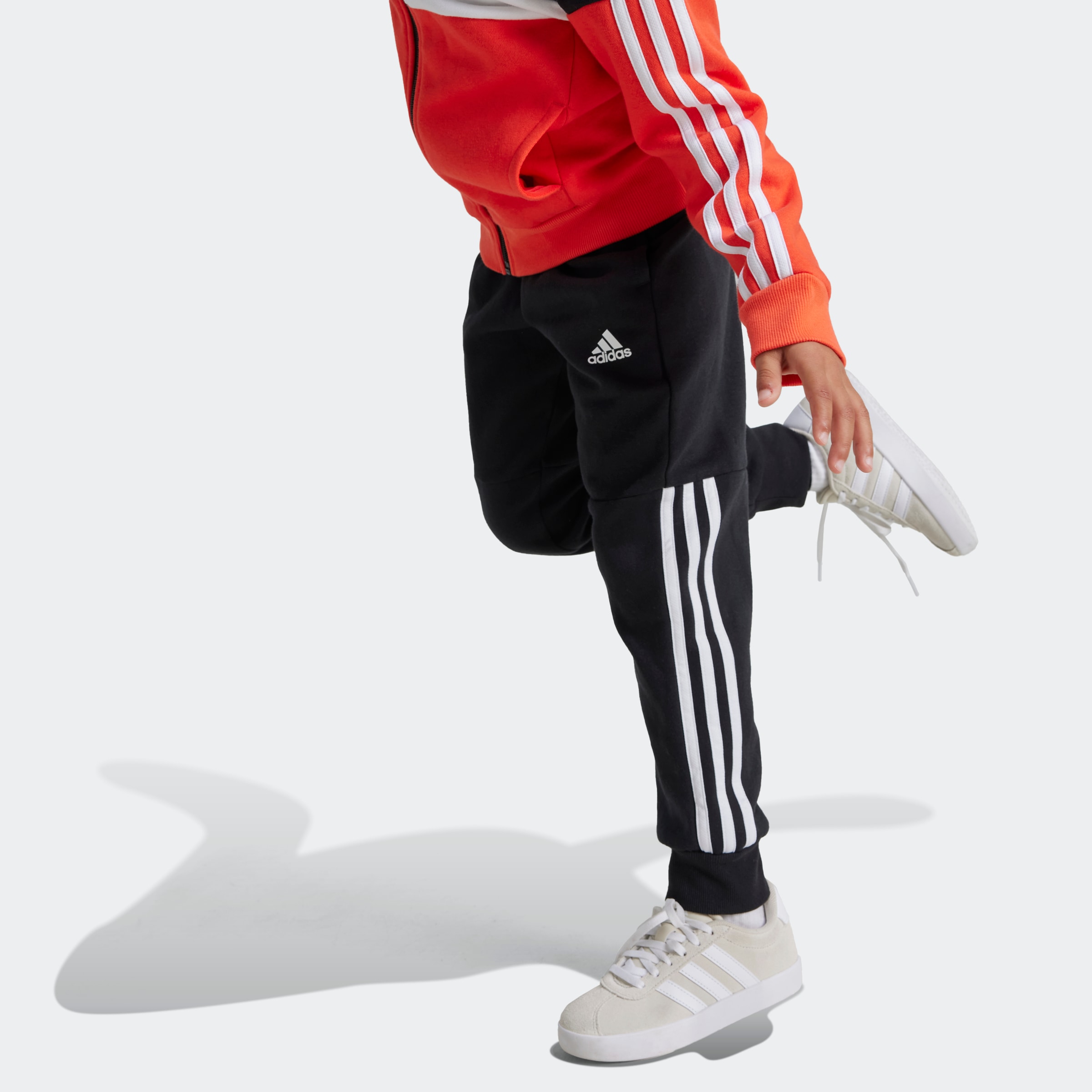 adidas Sportswear Trainingsanzug »LK 3S TIB FL TS«, (2 tlg.)