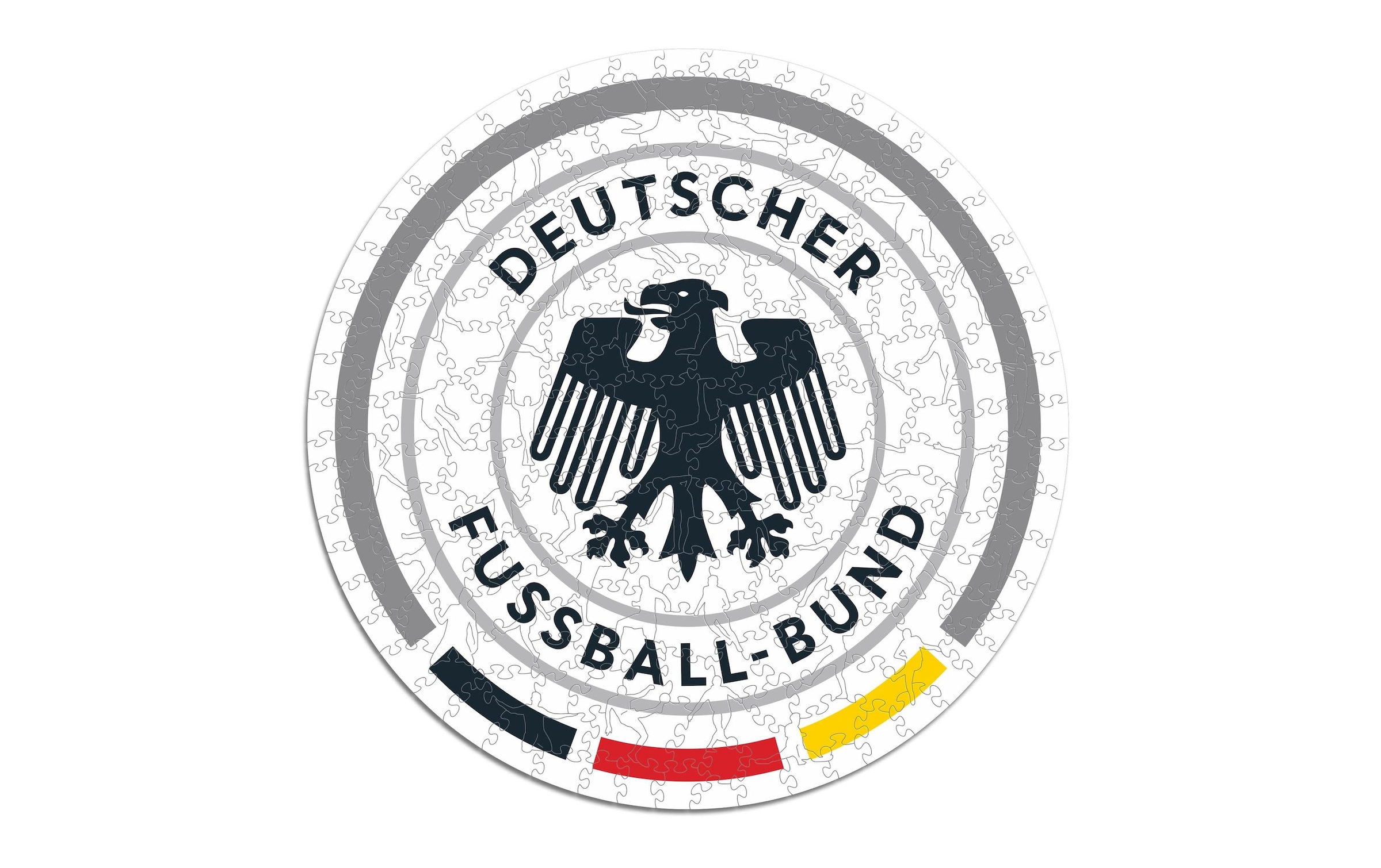 Puzzle »Iconic Deutscher Fussball-Bund (DFB) - Logo«, Holzart: Birke (Herkunftsland: China)