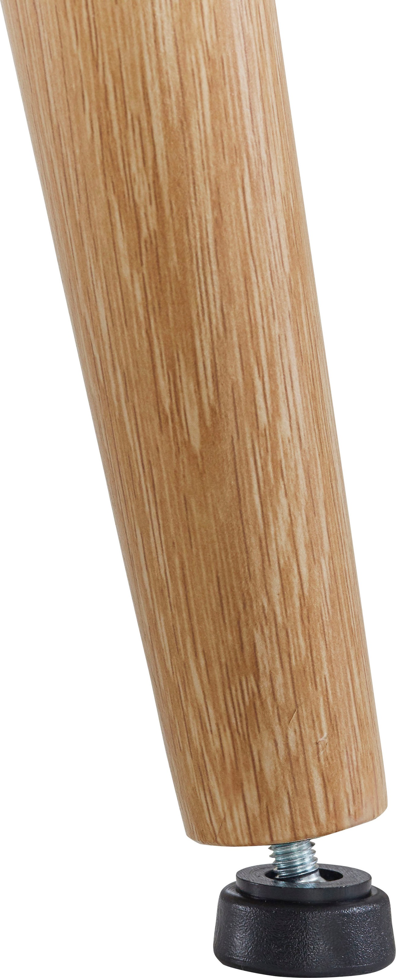 INTER-FURN Esstisch »Bozen«, (1 St.), 180 cm Breite x 90 cm Tiefe, Tischplatte Weiss Lack, Metallgestell