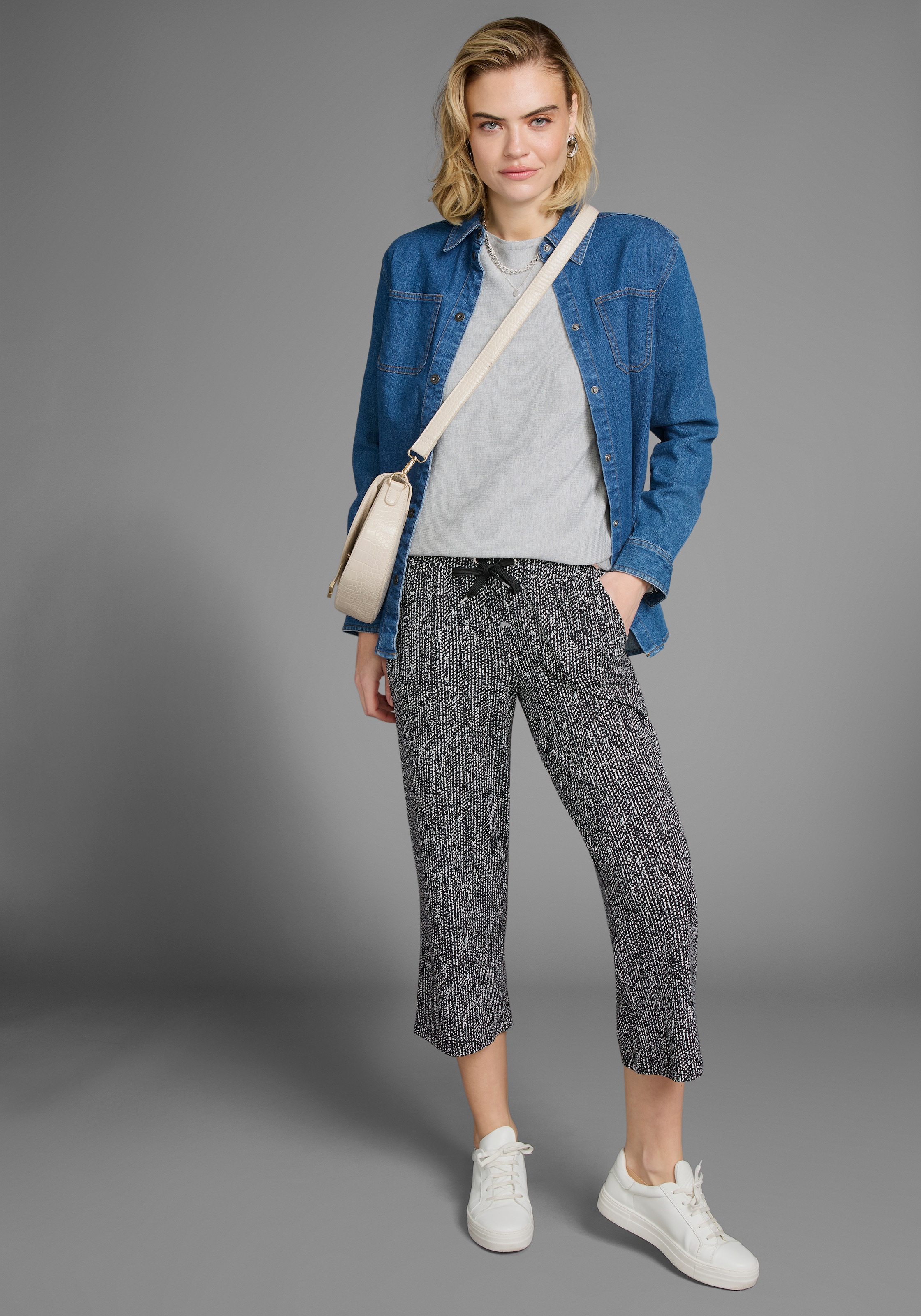Laura Scott Culotte, mit Alloverprint