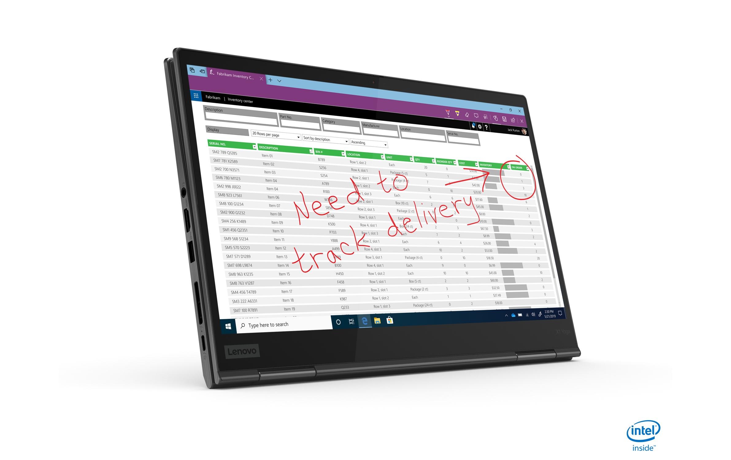 Lenovo Notebook »Lenovo Notebook ThinkPad X1 Yoga Ge«, 35,56 cm, / 14 Zoll, Intel, Core i5, 256 GB SSD