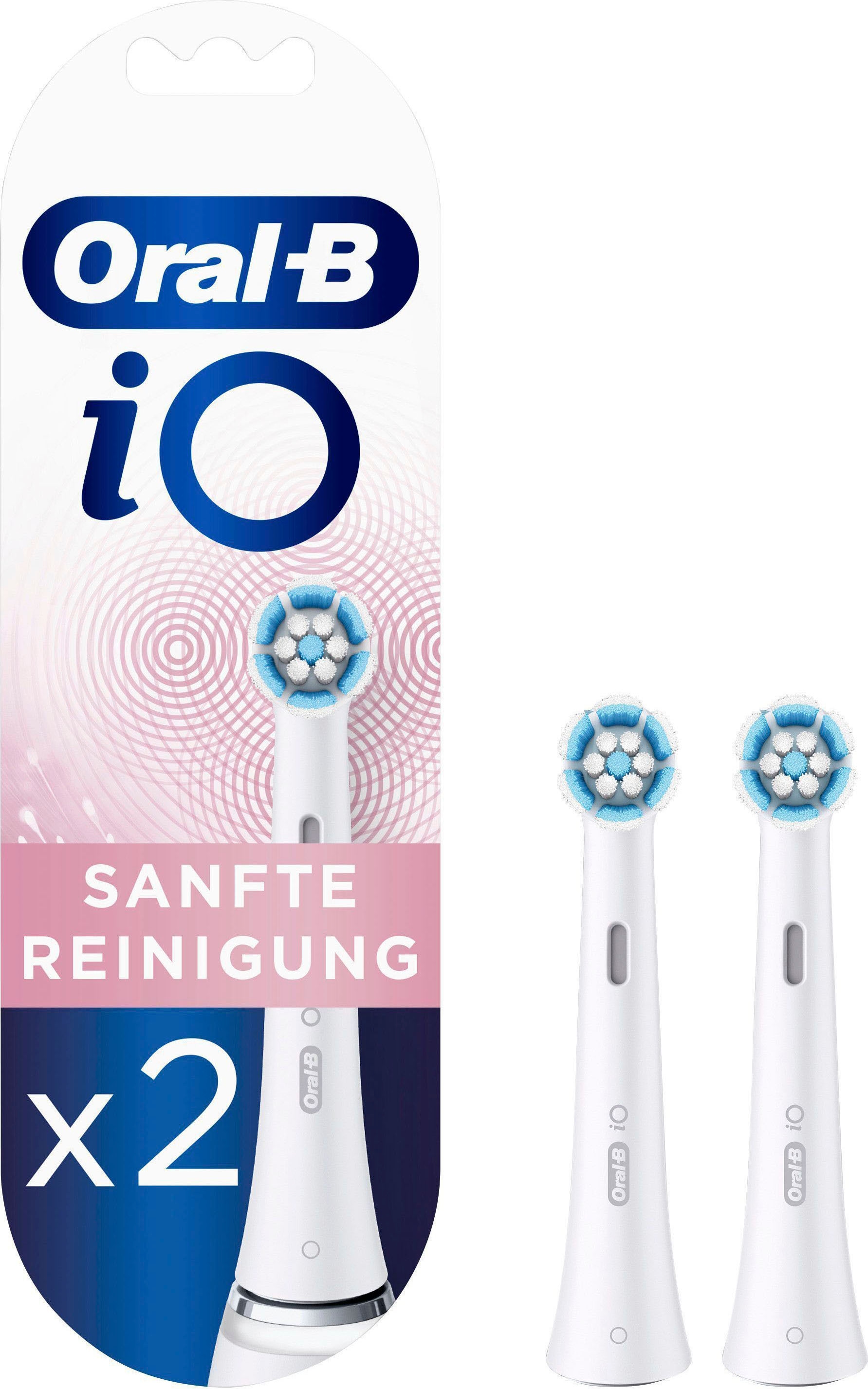 Oral-B Aufsteckbürsten »iO Sanfte Reinigung«, iO Technologie