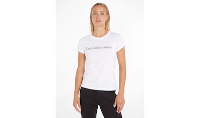 Calvin Klein Rundhalsshirt »CORE LOGO T-SHIRT«, mit Calvin Klein Logo- Schriftzug online shoppen bei Jelmoli-Versand Schweiz
