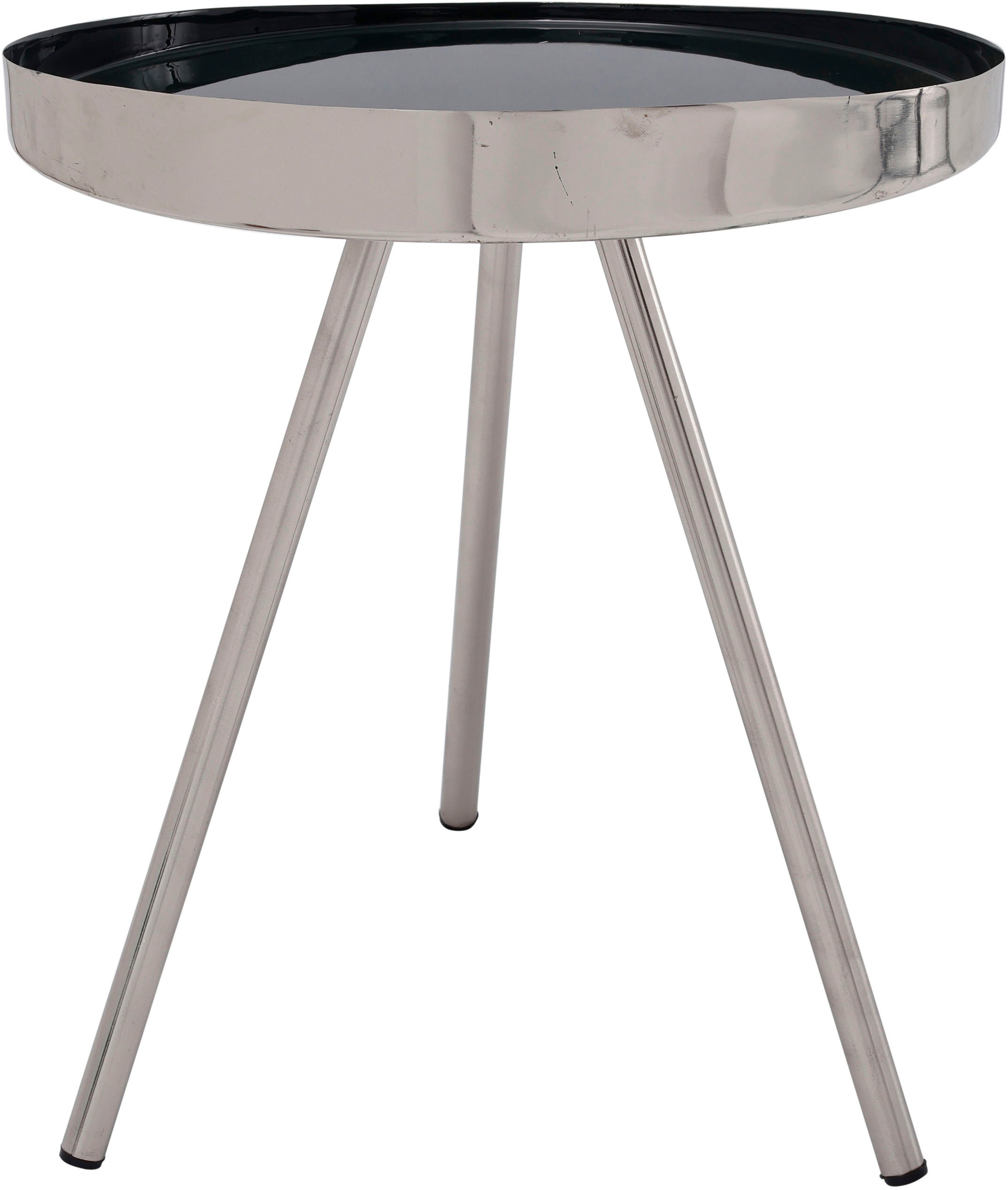 Kayoom Beistelltisch »Morrison, runder Beistelltisch, edler Look«, (1 St.), Dekorativ, glanzvolle Lackierung, stilvolles Design