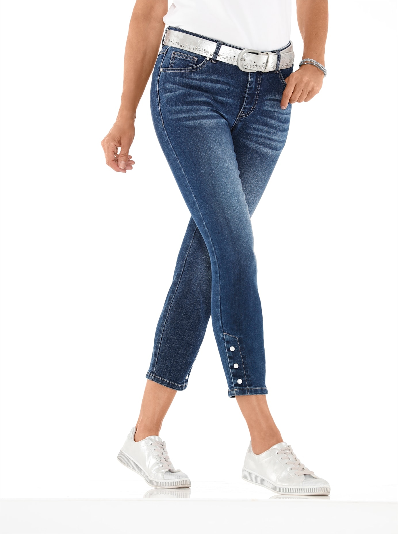 7/8-Jeans, (1 tlg.)