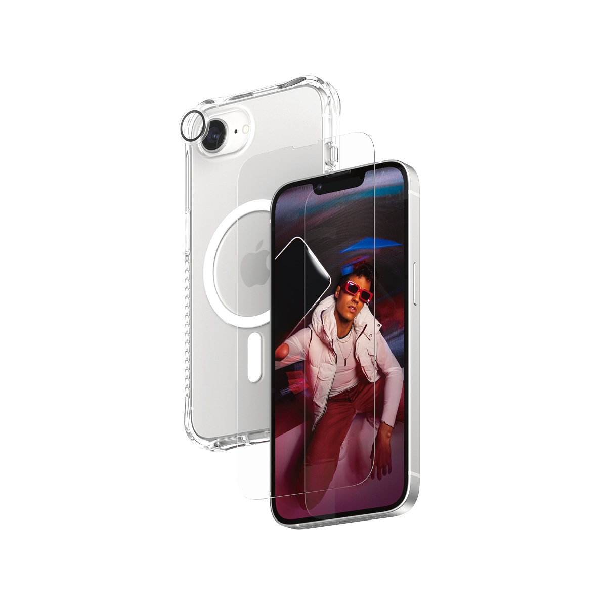 CARE by PanzerGlass Handyhülle »Fashion 3-in-1 Set«, Backcover, Schutzhülle, Handyschutzhülle, Case, Schutzcase, stossfest