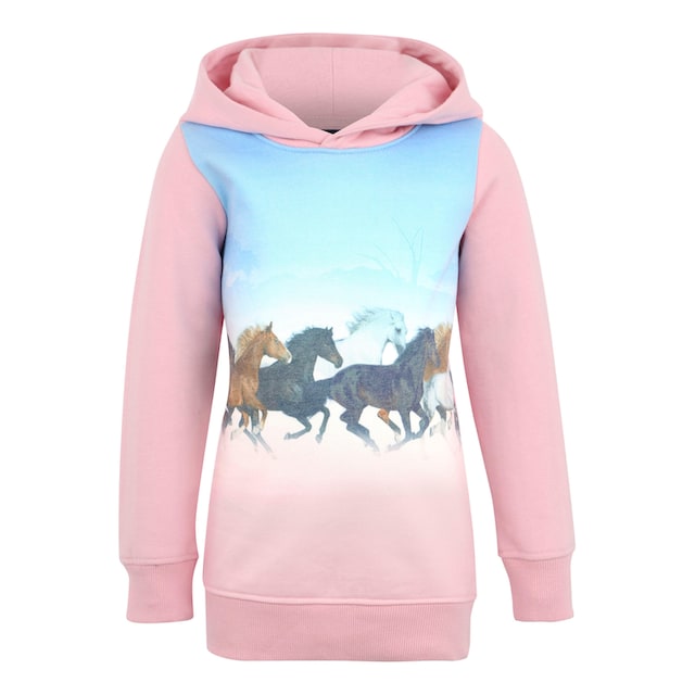 ✵ KIDSWORLD Longsweatshirt, mit Pferdedruck günstig bestellen |  Jelmoli-Versand