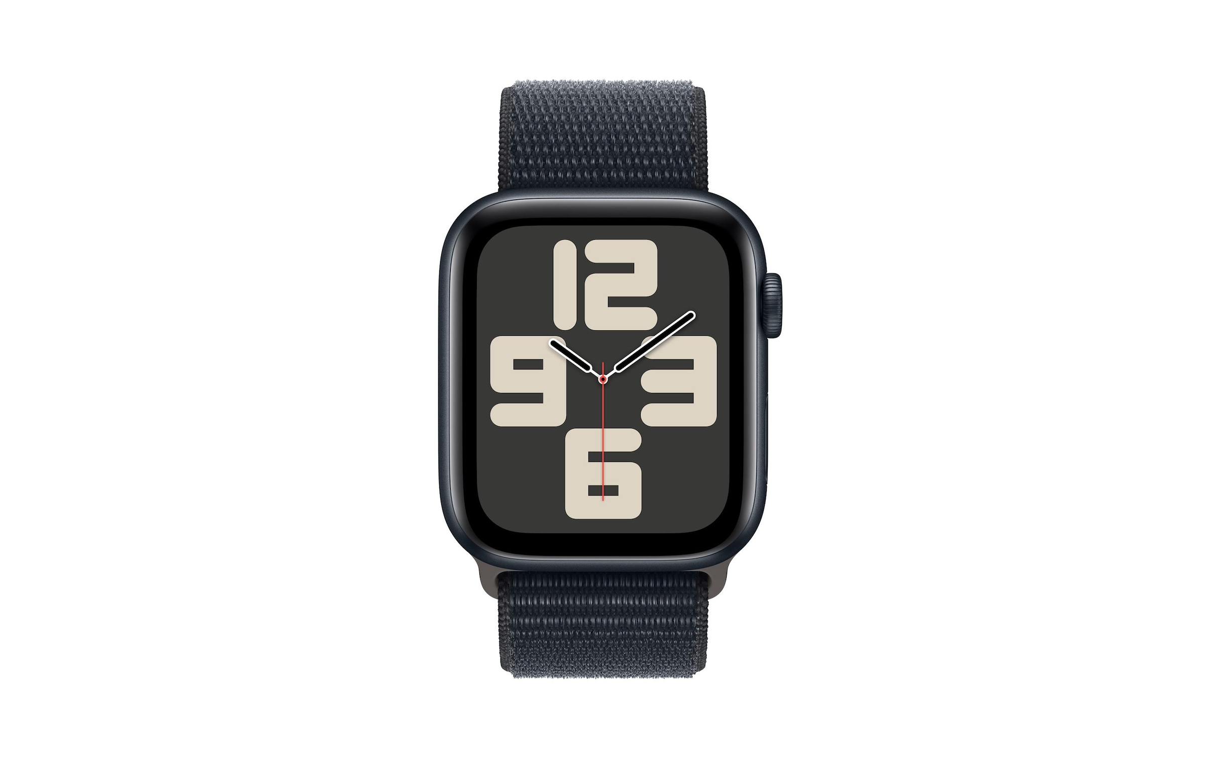 Apple Watch SE (2024), 44 mm, GPS, Sport Loop, Mitternacht