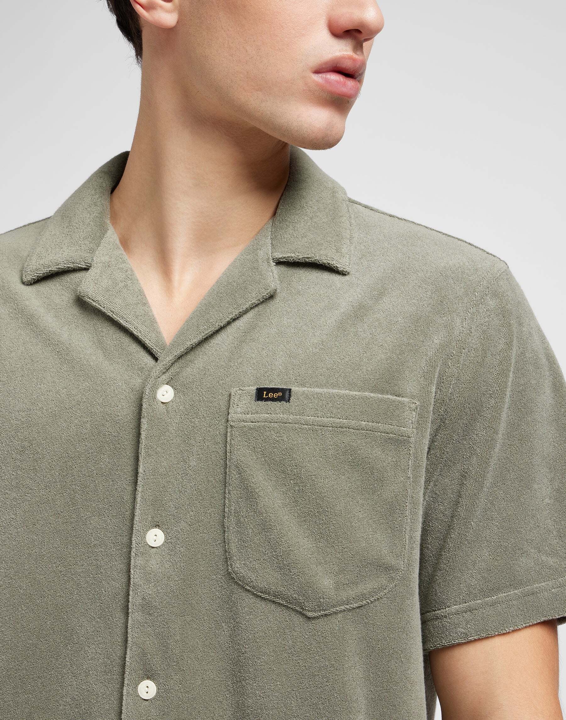 Lee® Kurzarmhemd »LEE Hemden Knit Camp Shirt«