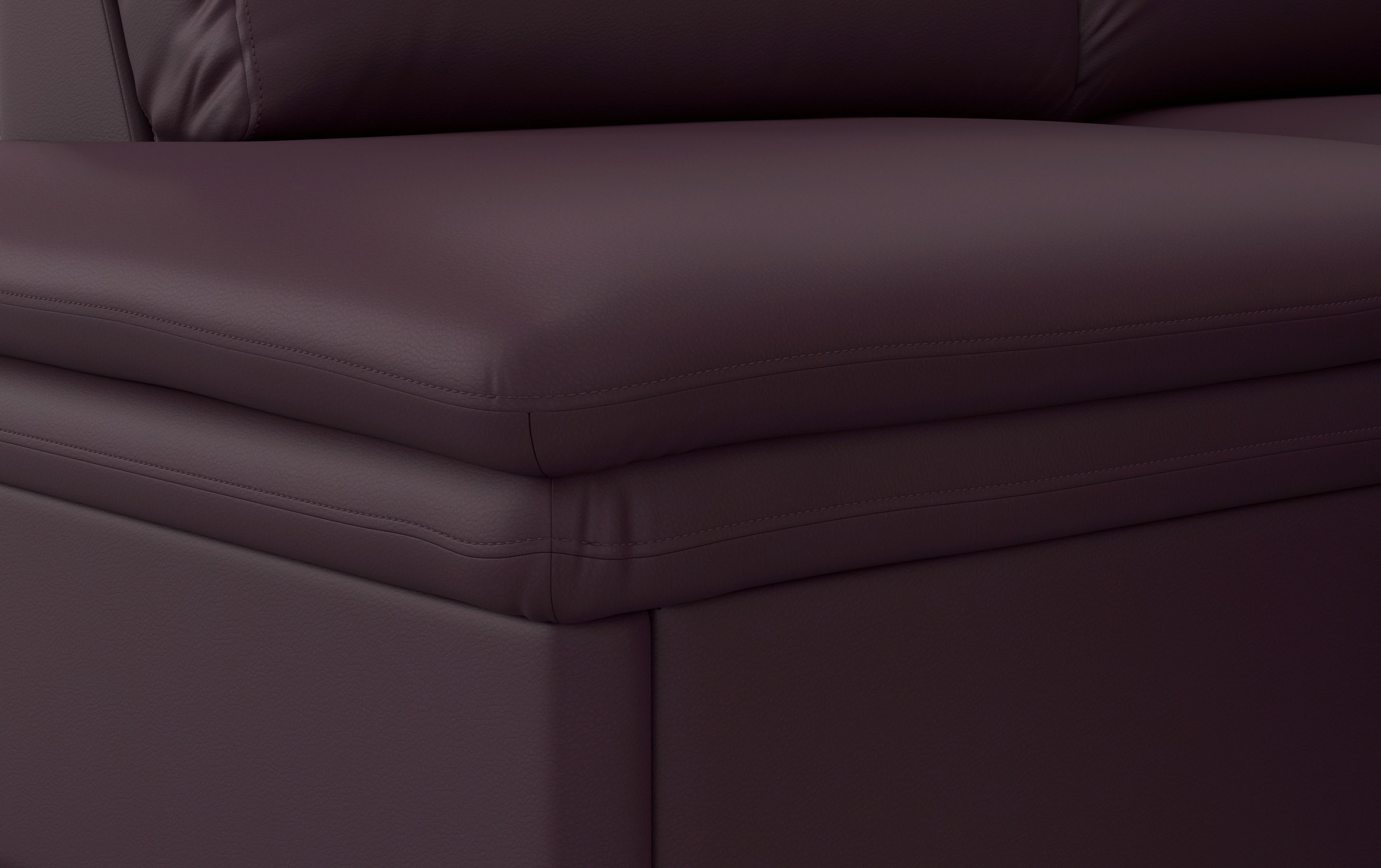 COTTA Ecksofa »Leandra L-Form«, wahlweise mit Bettfunktion & Bettkasten