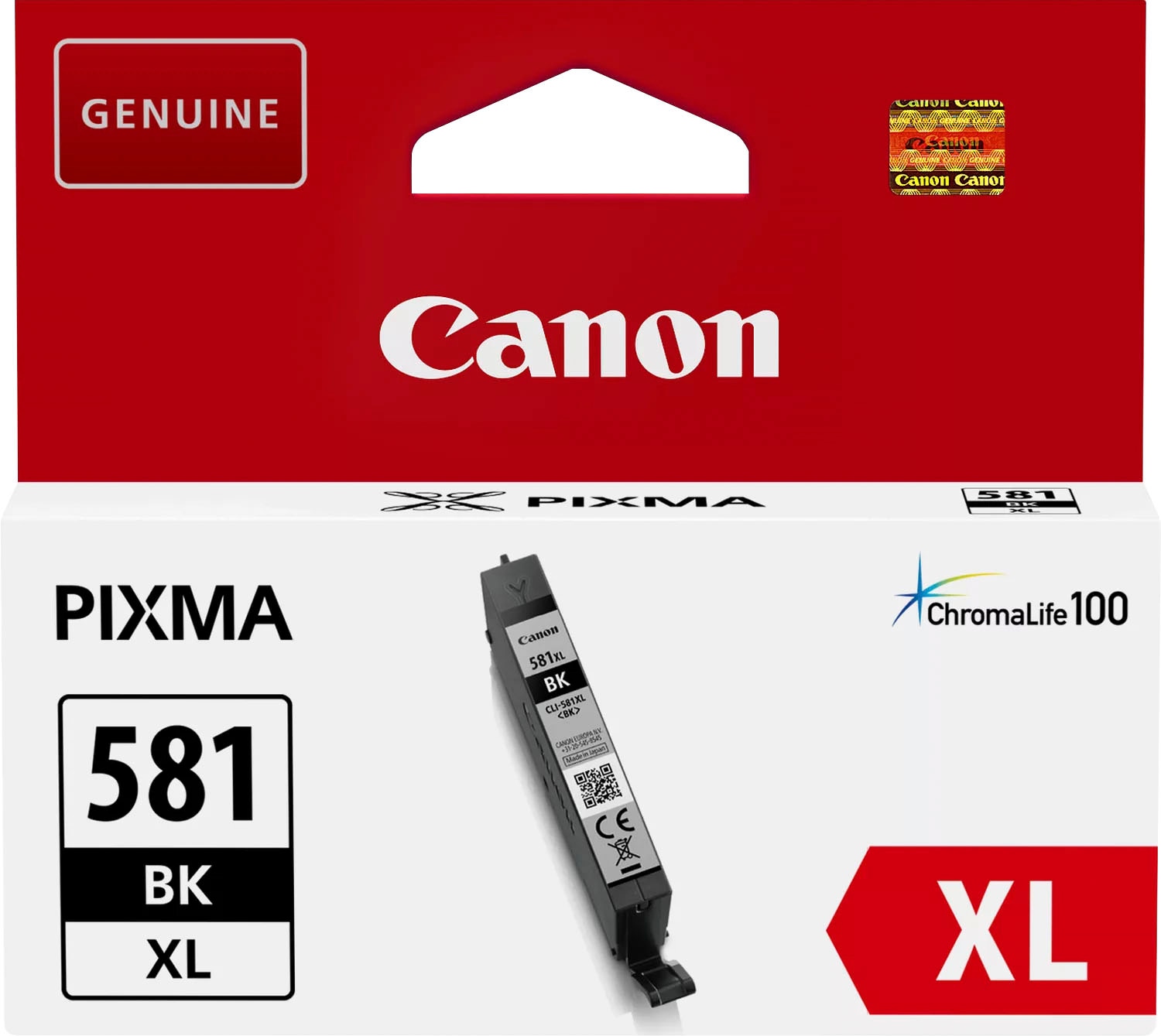 Canon Tintenpatrone »INK CLI-581XL PB«, original Druckerpatrone 581 photo blau XL