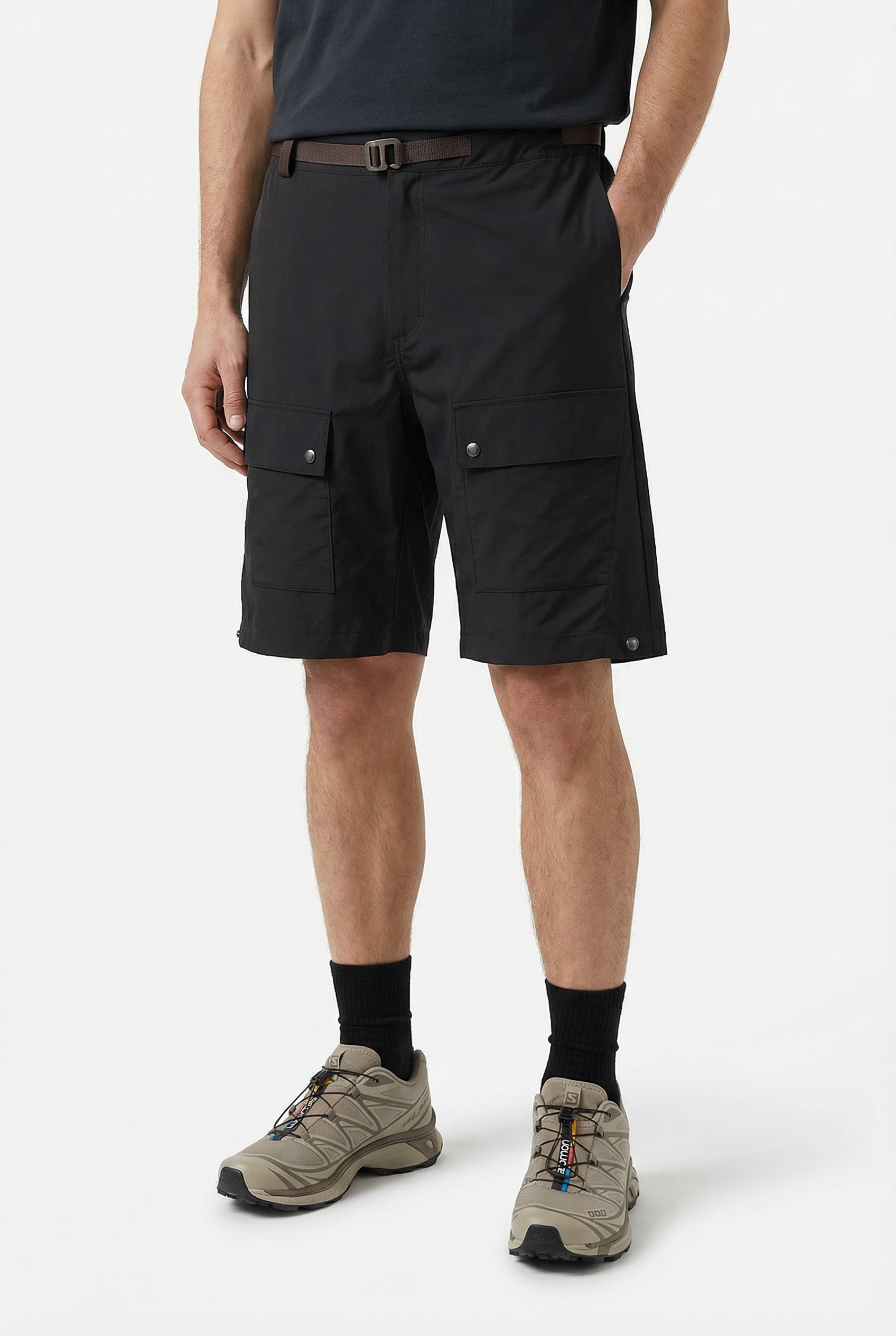 Cmp Herren Nero Cargobermudas Sportlicher Stil, Für Sportmode Und Outdoormode, Als Cargobermudas
