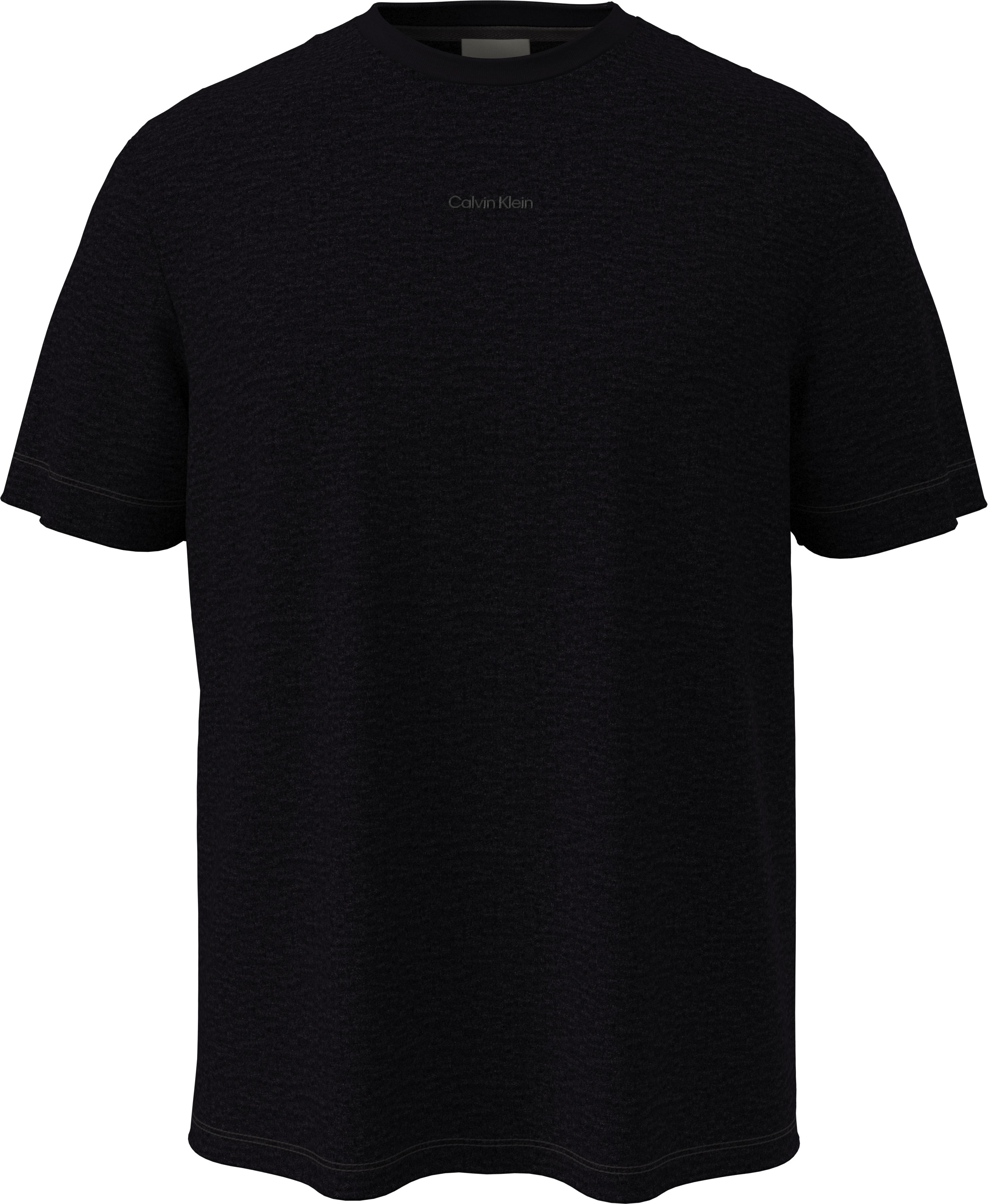 Calvin Klein T-Shirt »SS STRETCH PIQUE NANO EASY TEE«, Mit Rundhalsausschnitt