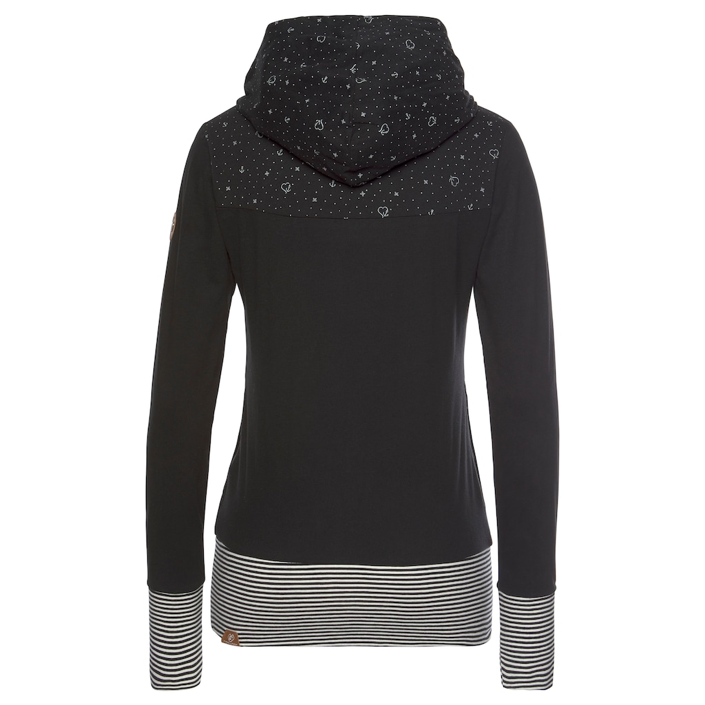 Ragwear Sweatshirt »LUCIE«, im maritimen Design mit Anker und Herz-Symbol