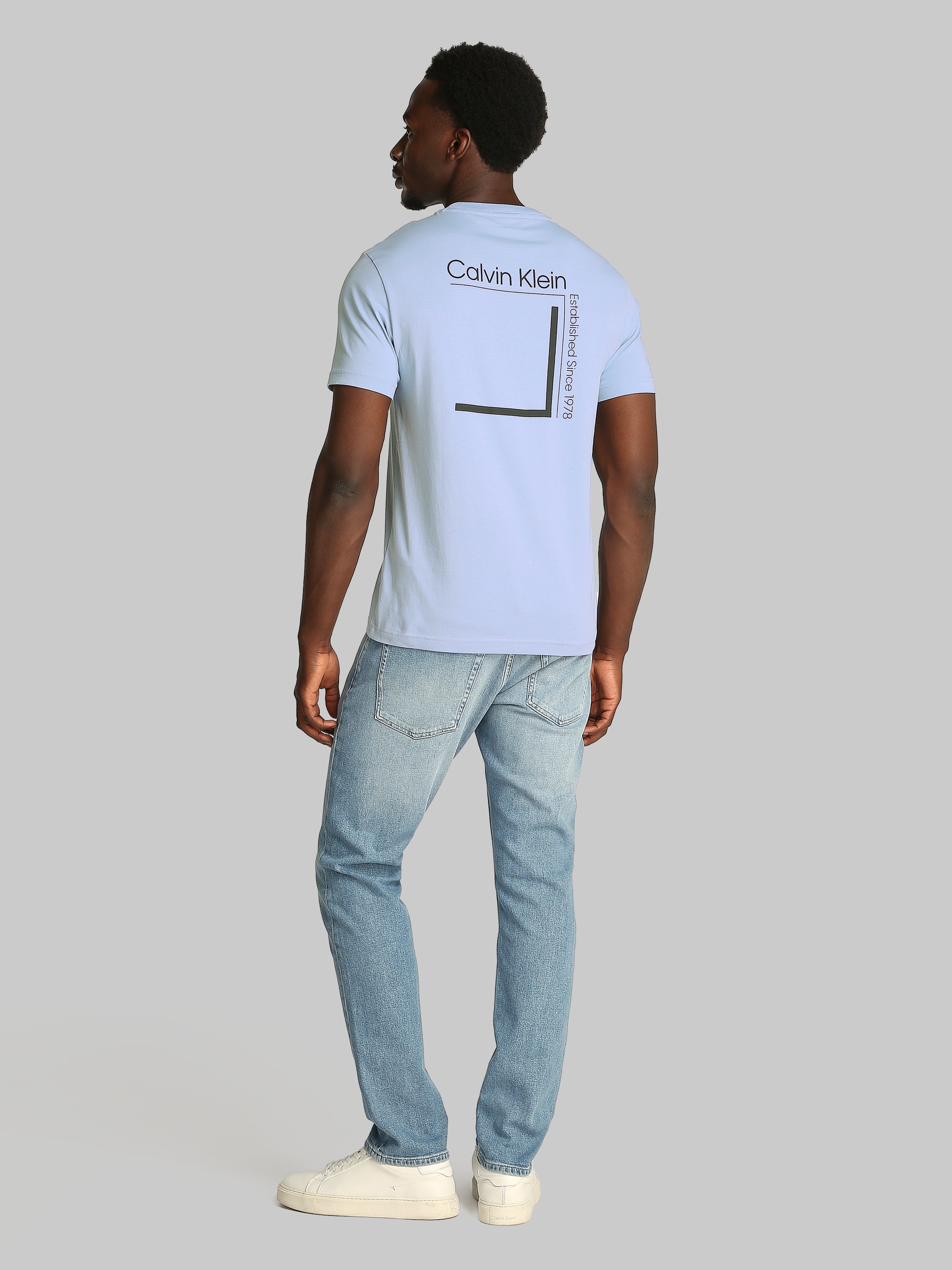 Calvin Klein T-Shirt »CP-LINEAR BOX LOGO T-SHIRT«, in Unifarbe