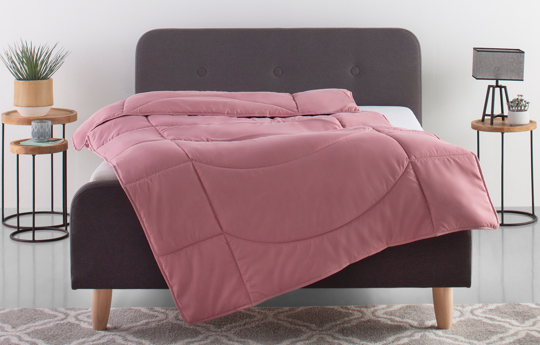 Home Soft Things Bettdecke Twin Rose – 152x229 Cm, 100% Polyester, Weich & Warm