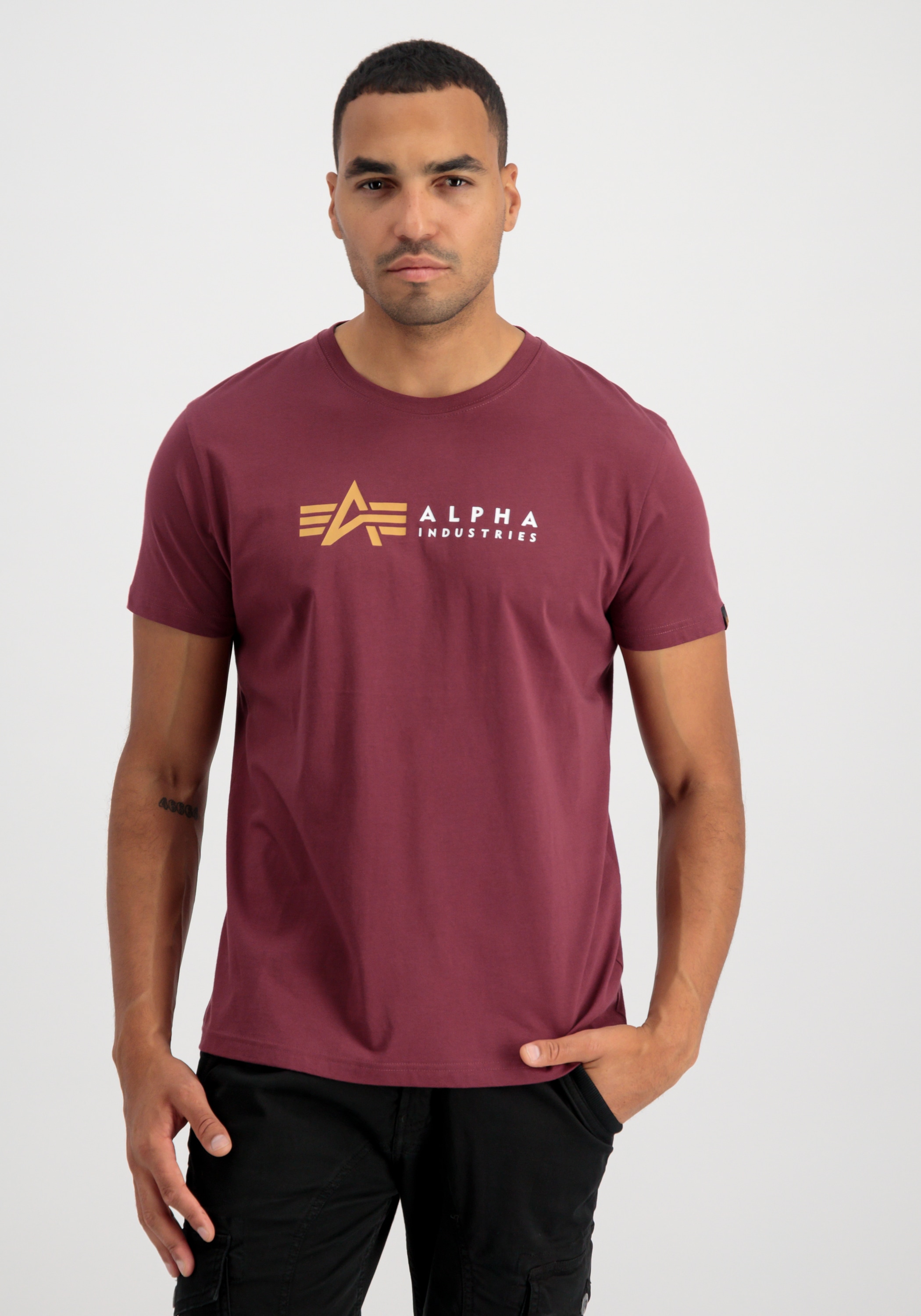 Alpha Industries T-Shirt »Alpha Industries Men - T-Shirts Alpha Label T-Shirt«