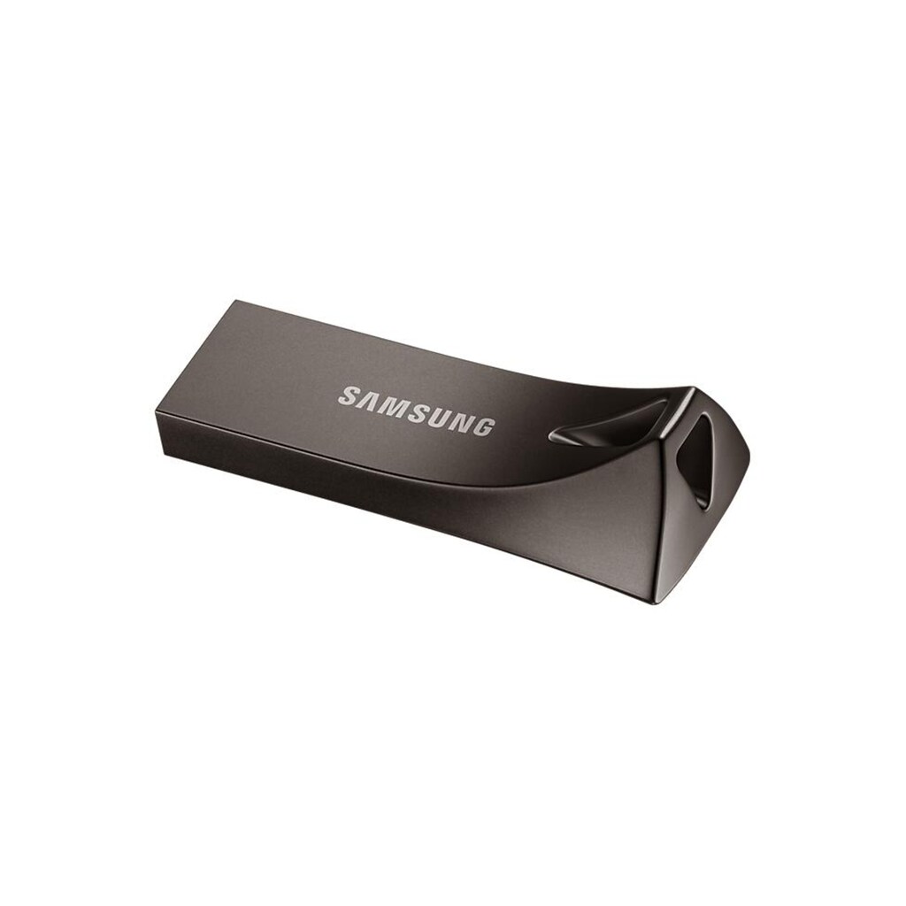 Samsung Mini-USB-Stick »Bar Plus Titan Grau 128 GB«, (Lesegeschwindigkeit 300 MB/s)
