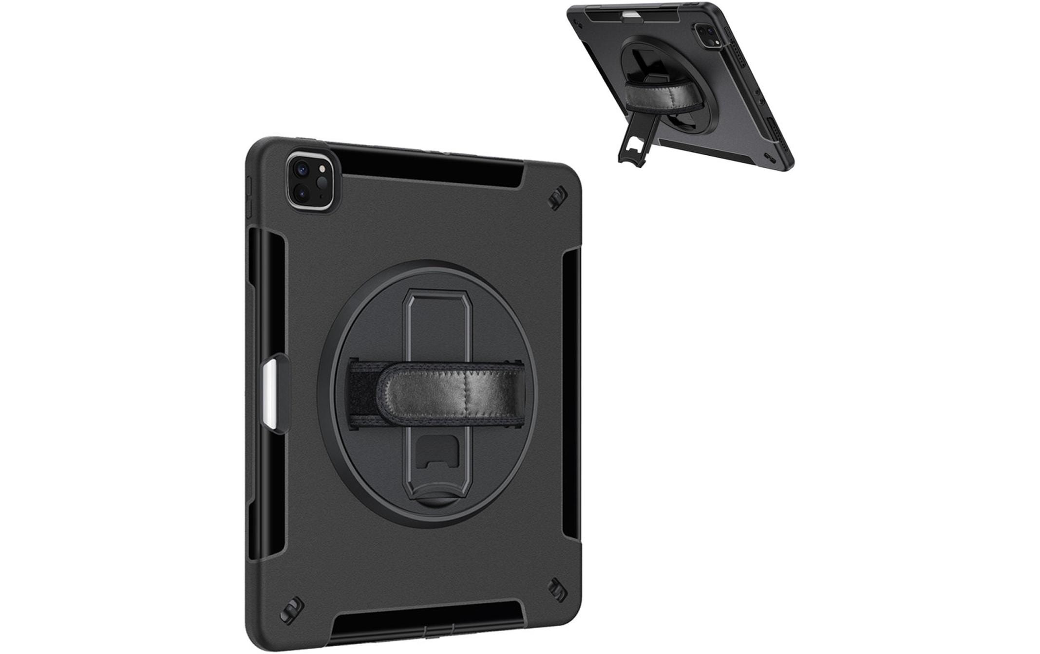 4smarts Tablet-Hülle »Rugged Case Grip Black«, Apple iPad Pro 12.9 (2020)-Apple iPad Pro 12.9 (2021), 32,8 cm (12,9 Zoll)