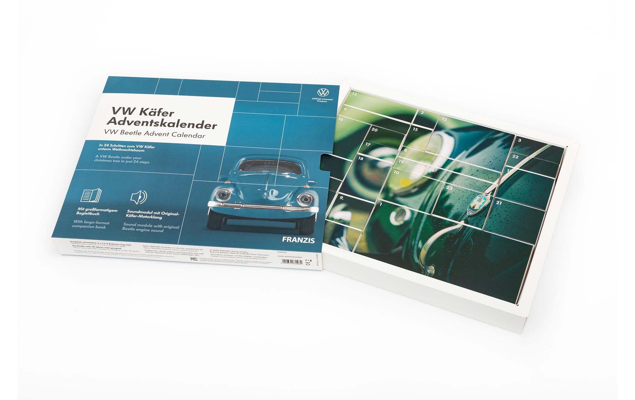 Franzis Adventskalender »VW Käfer«, Es liegt keine Altersempfehlung vor