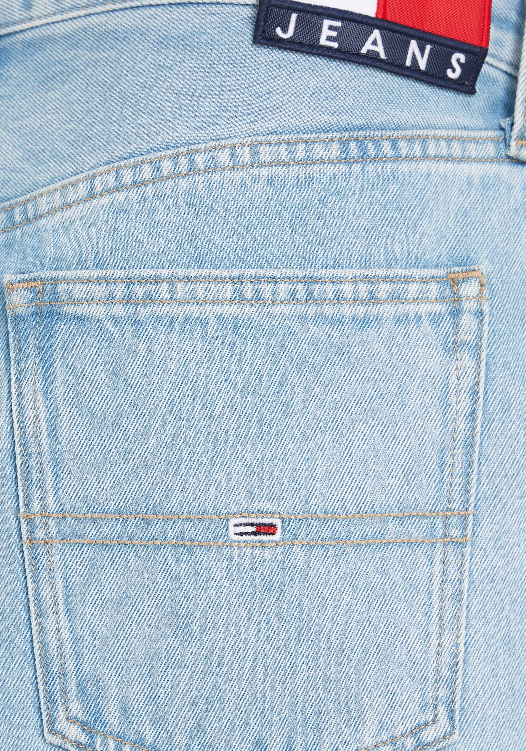 Tommy Jeans Jelmoli-Versand »IZZIE Logo- SKIRT mit Tommy MINI Jeans Jeansrock Badge DENIM BG4015«, kaufen bei Schweiz online