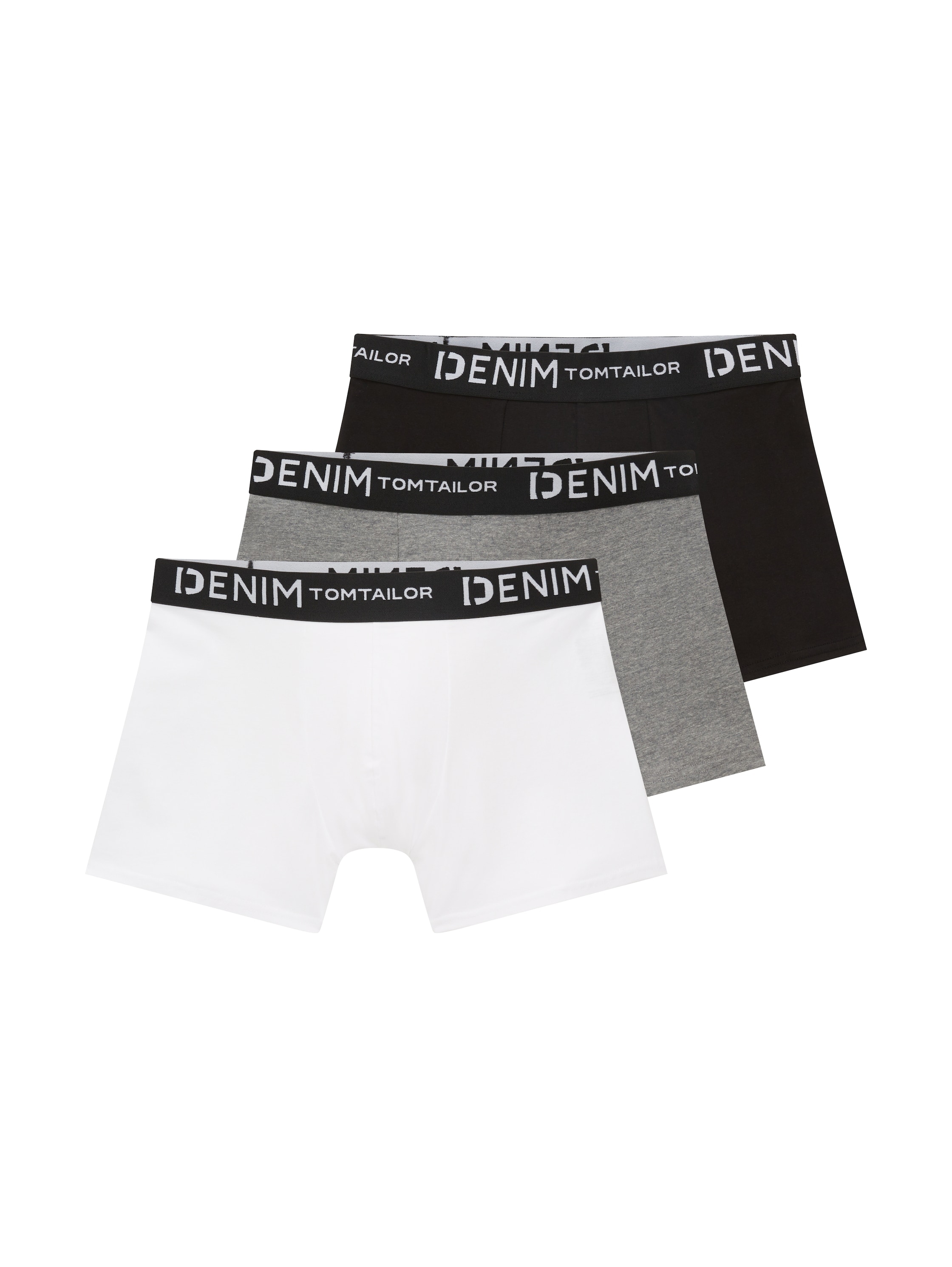 Boxershorts, (Packung, 3 St.), mit Logo-Stretchbund