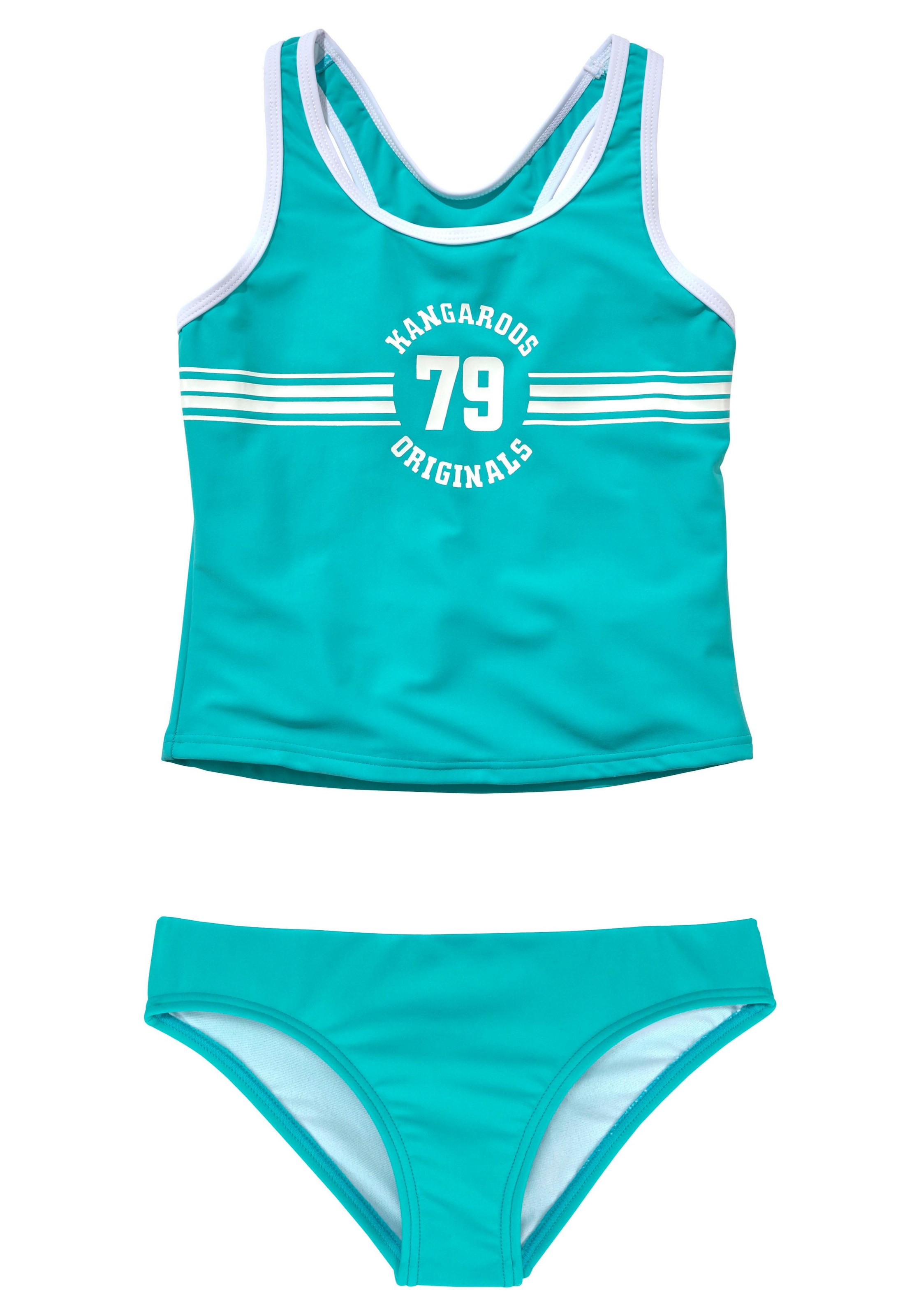 KangaROOS Tankini »Sporty«, mit sportlichem Frontdruck günstig ordern |  Jelmoli-Versand