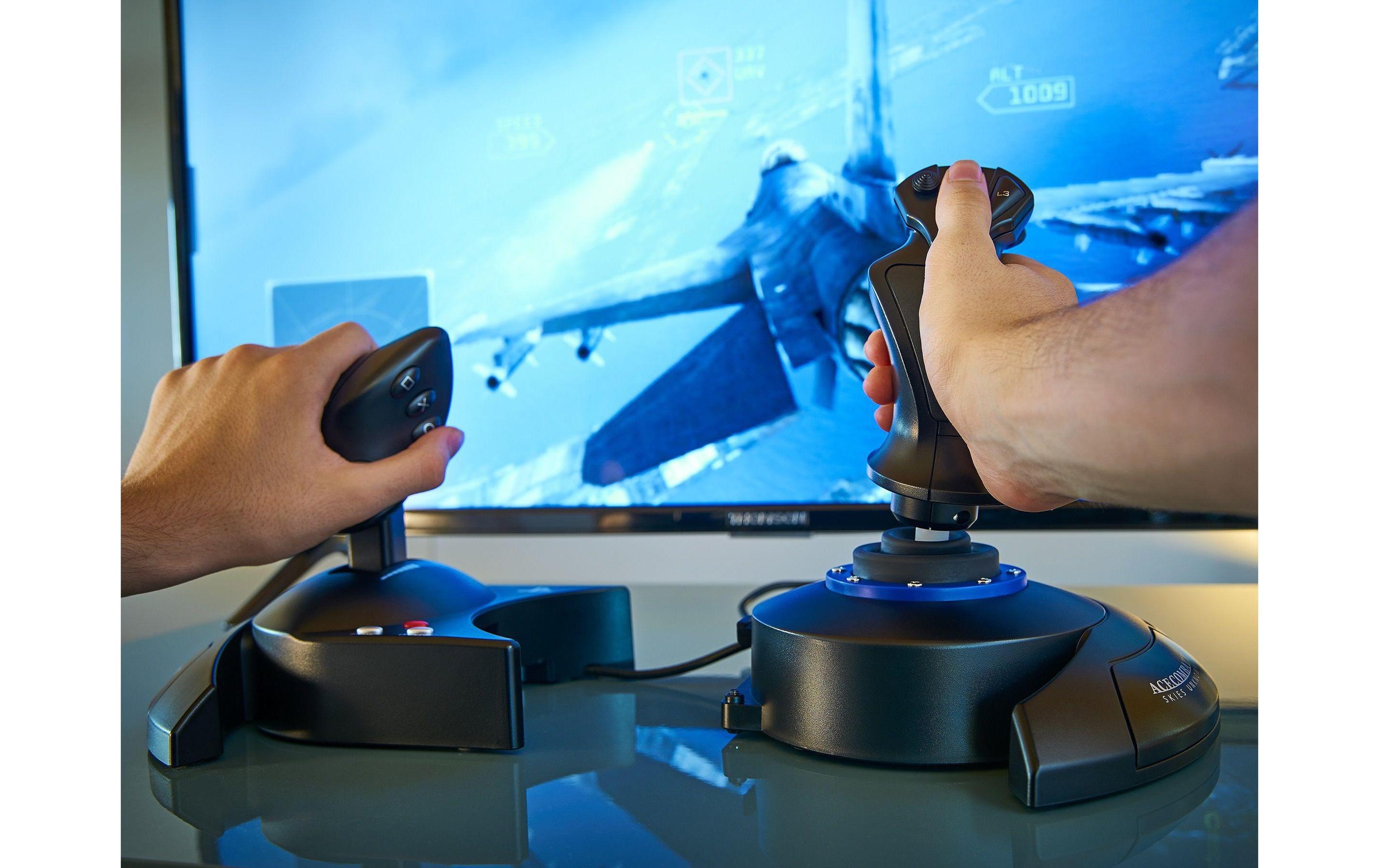 Thrustmaster Joystick »T. Flight Hotas 4 + Throttle - Ace Combat Edition«
