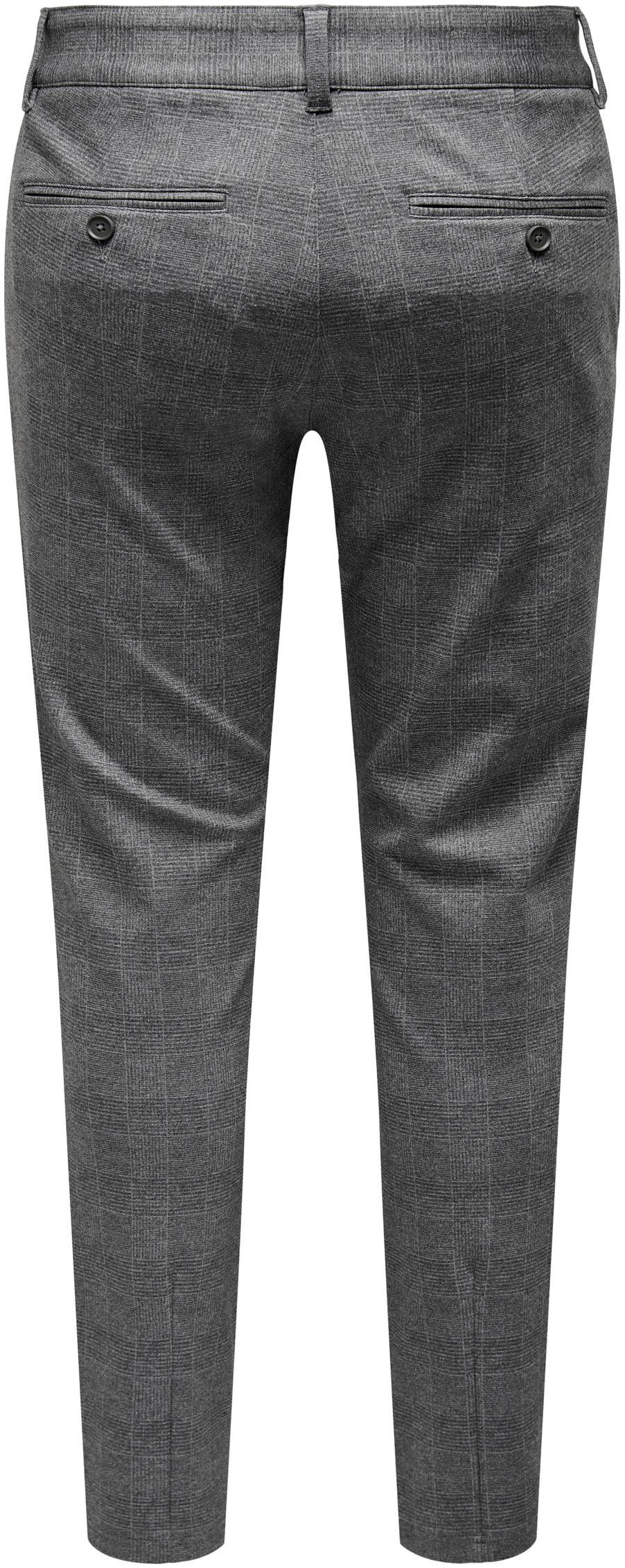 ONLY & SONS Chinohose »MARK CHECK PANTS«