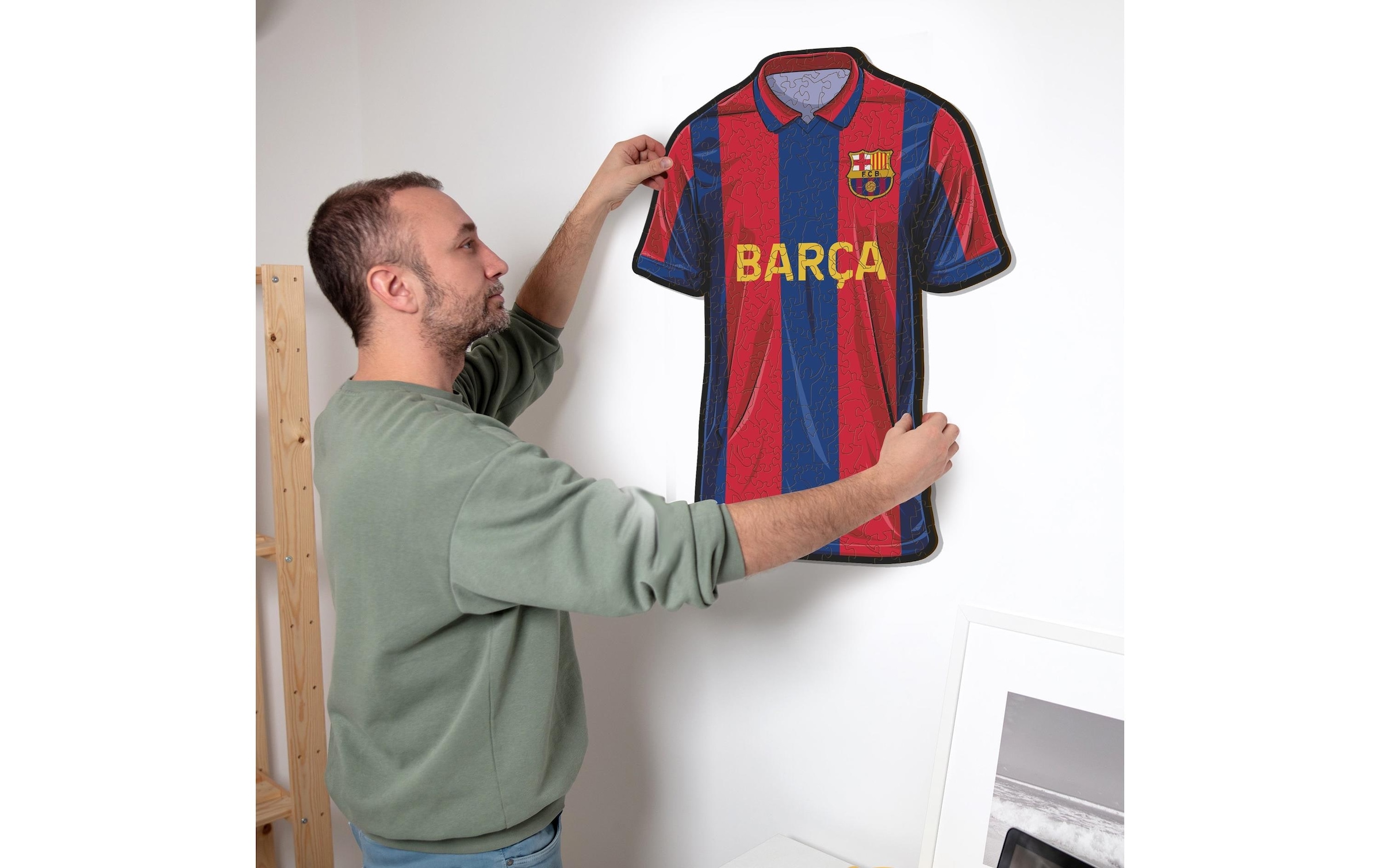 Puzzle »Iconic Puzzle FC Barcelona – Trikot«, (270 tlg.)