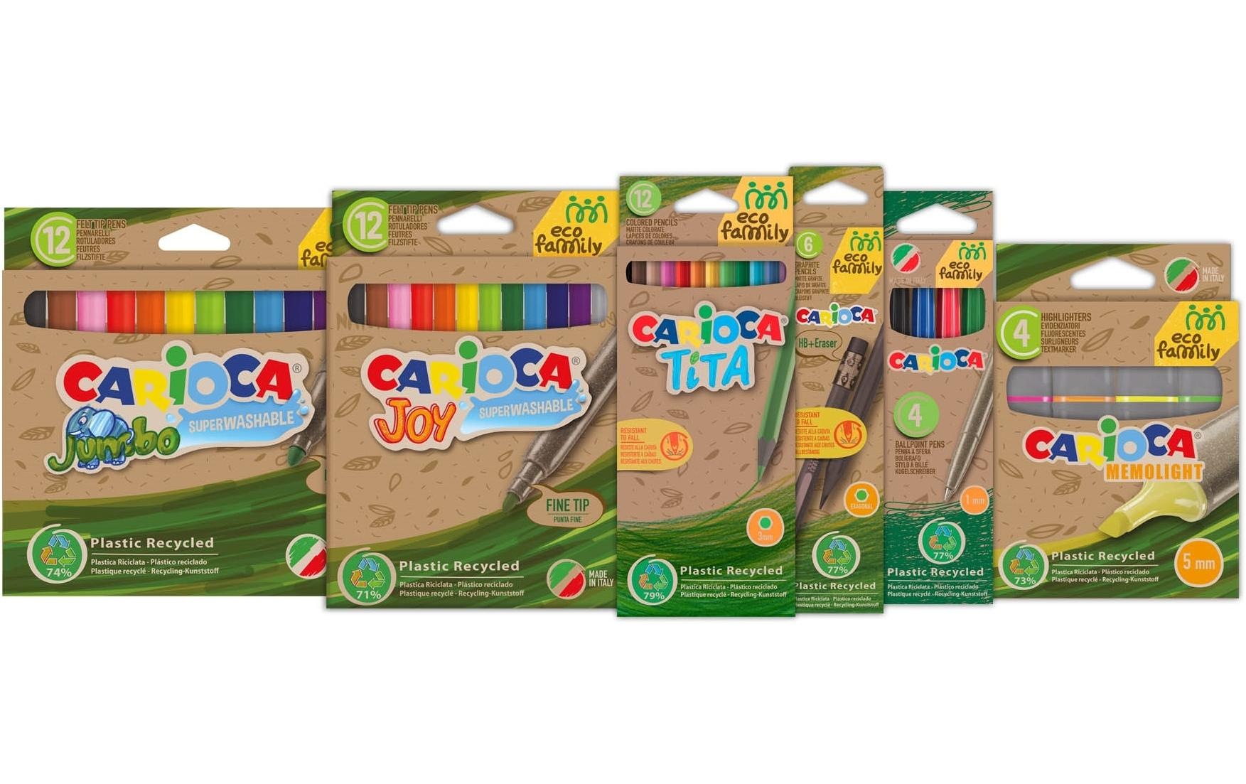 Buntstift "Carioca Set Eco Family 50 Stück"