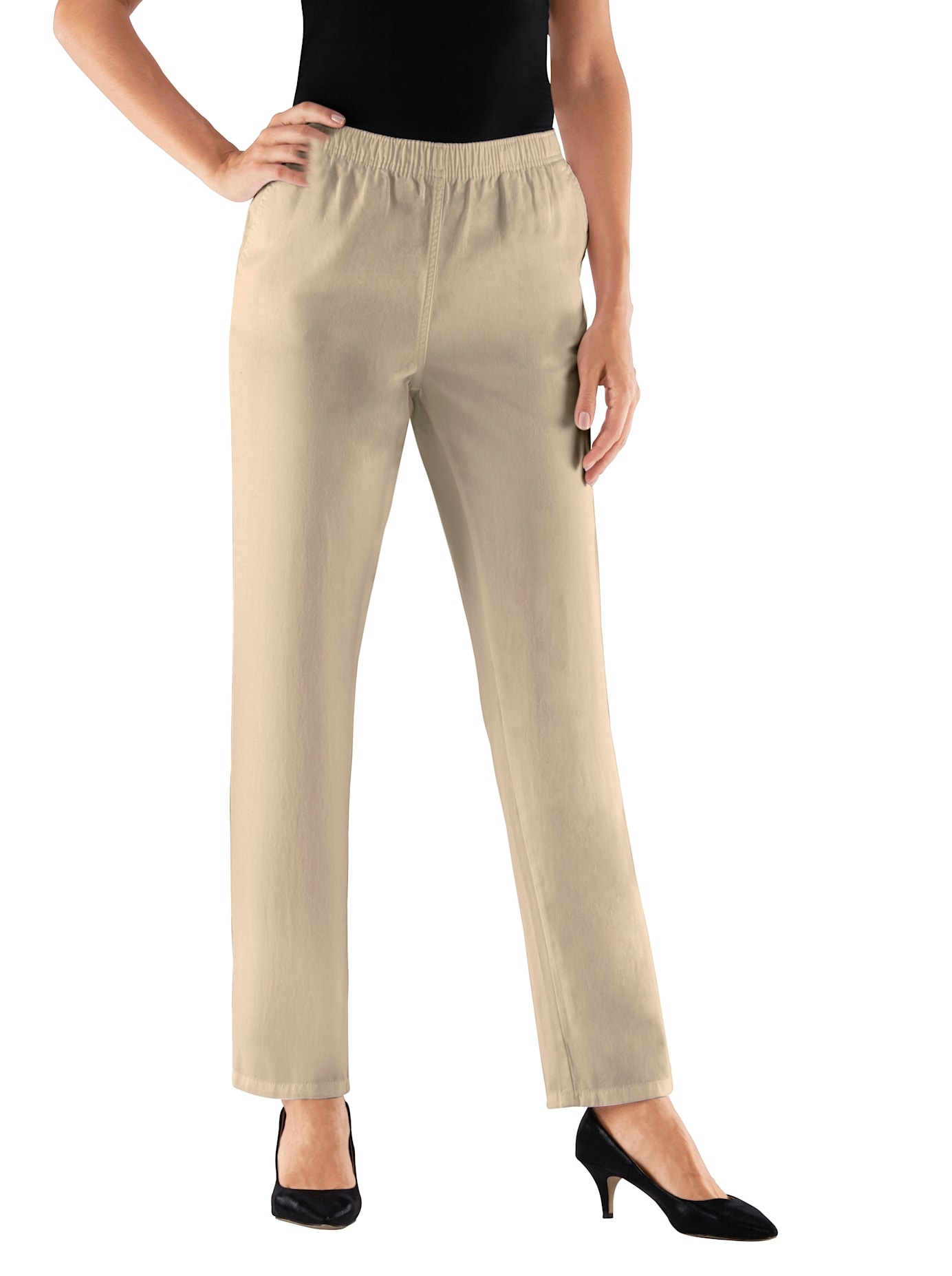 Classic Basics Schlupfjeans, (1 tlg.)