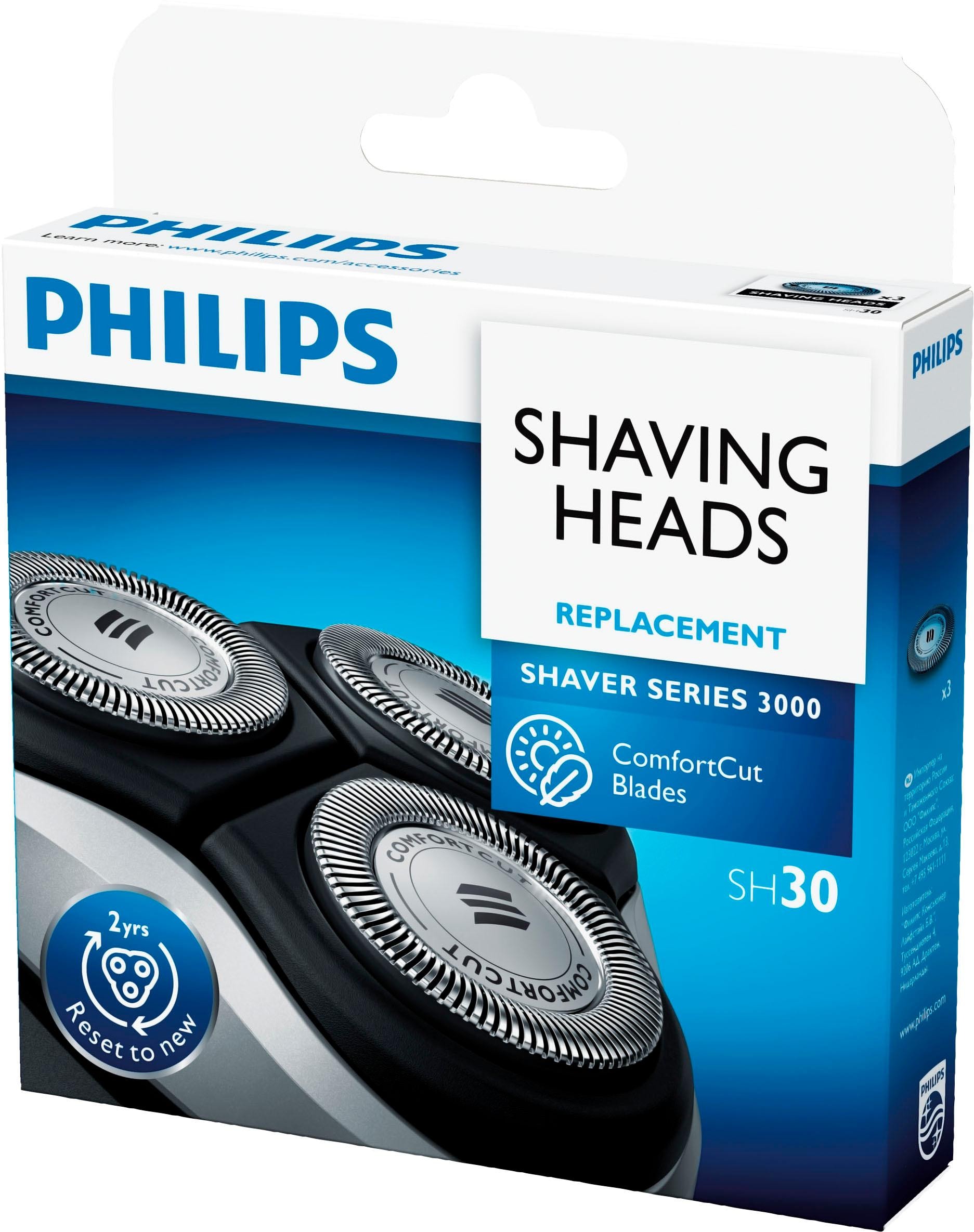 Philips Ersatzscherköpfe »SH30/50« jetzt kaufen | Jelmoli-Versand