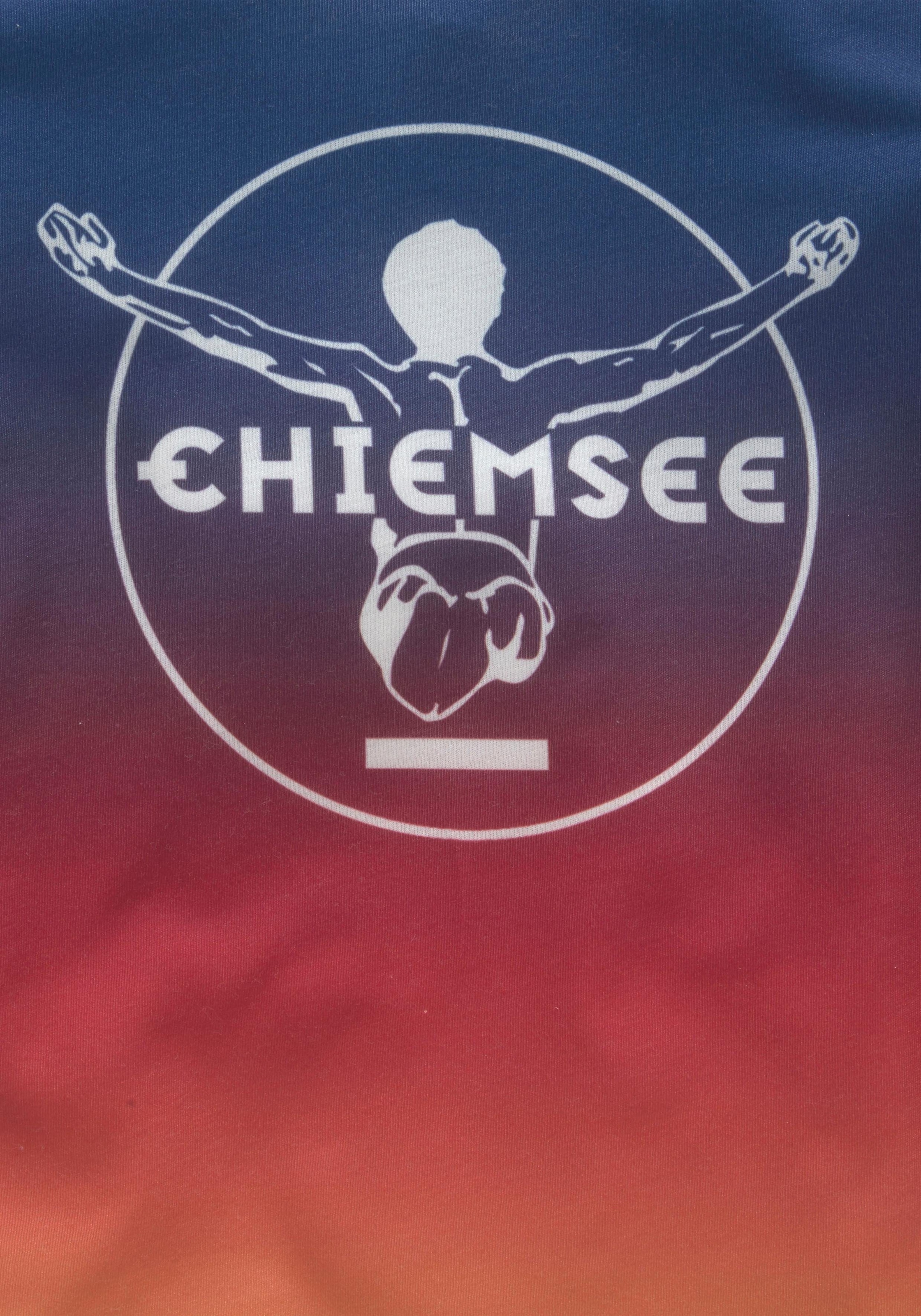 ✵ Chiemsee T-Shirt, im Farbverlauf mit Druck vorn günstig bestellen |  Jelmoli-Versand | T-Shirts