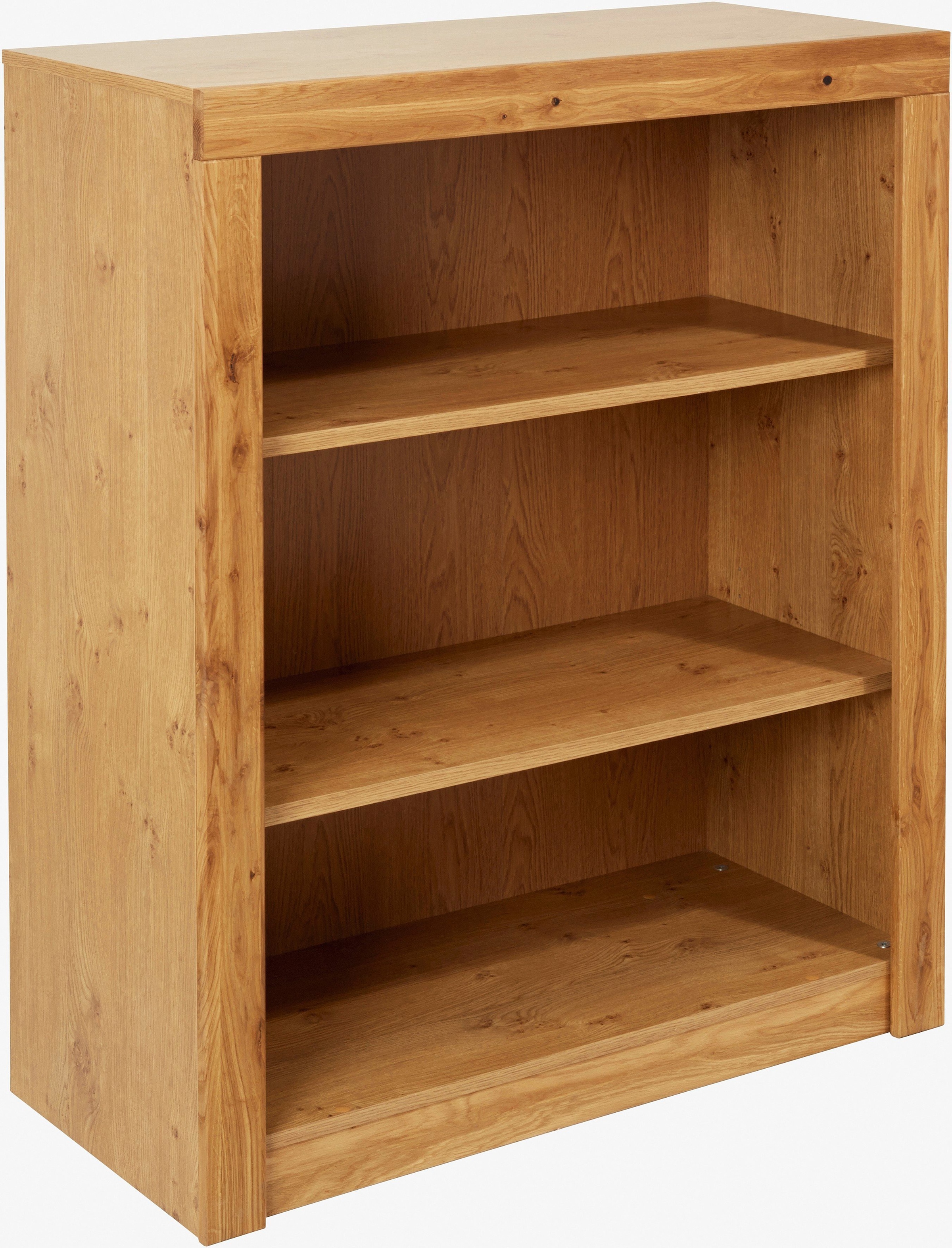 VOGL Möbelfabrik Bücherregal »Toronto«, in 2 Höhen, Breite 90 cm, teilmassiv, Made in Germany