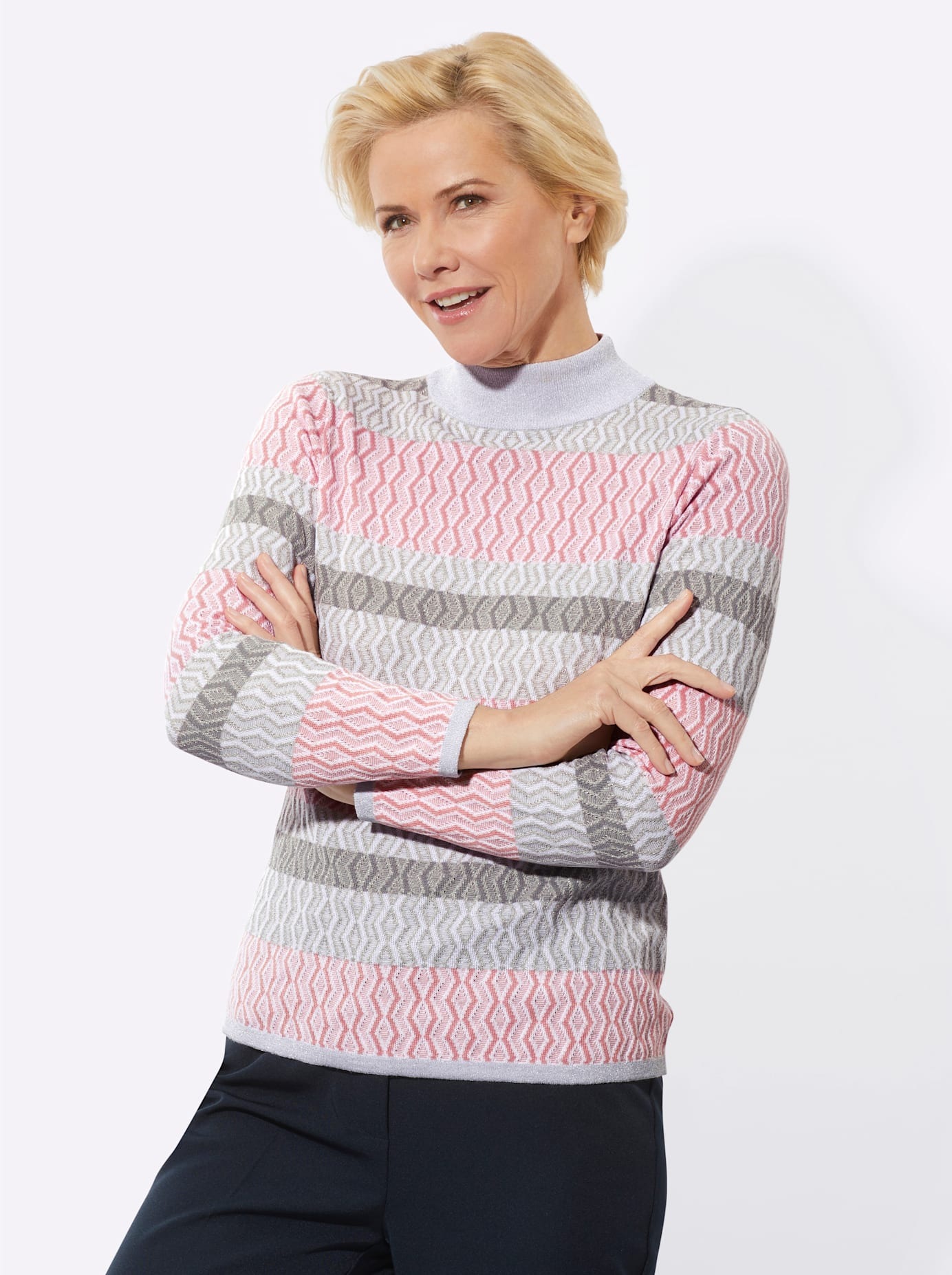 Classic Stehkragenpullover »Stehkragen-Pullover«