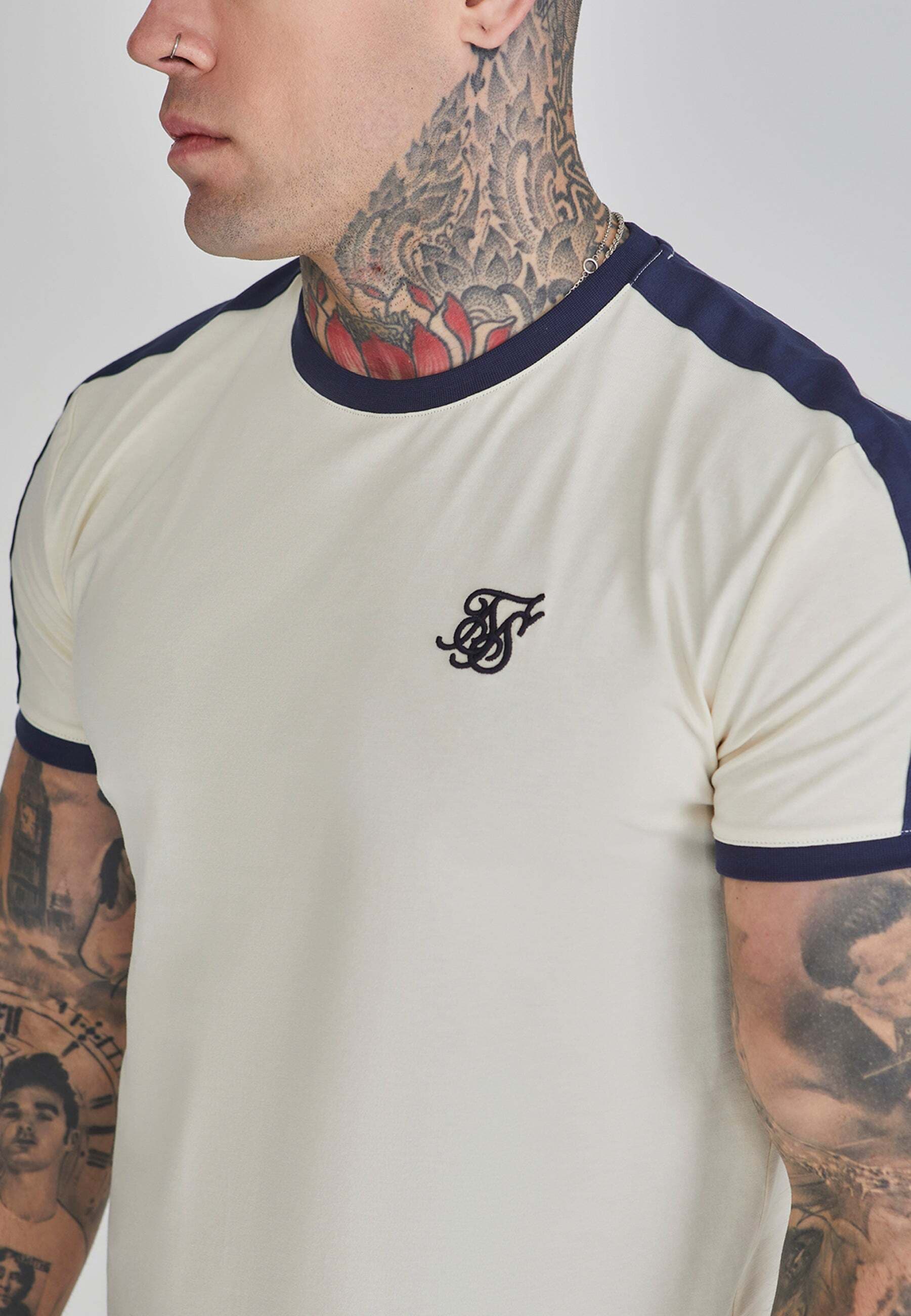 Siksilk T-Shirt »Siksilk T-Shirt Ringer T-Shirt«