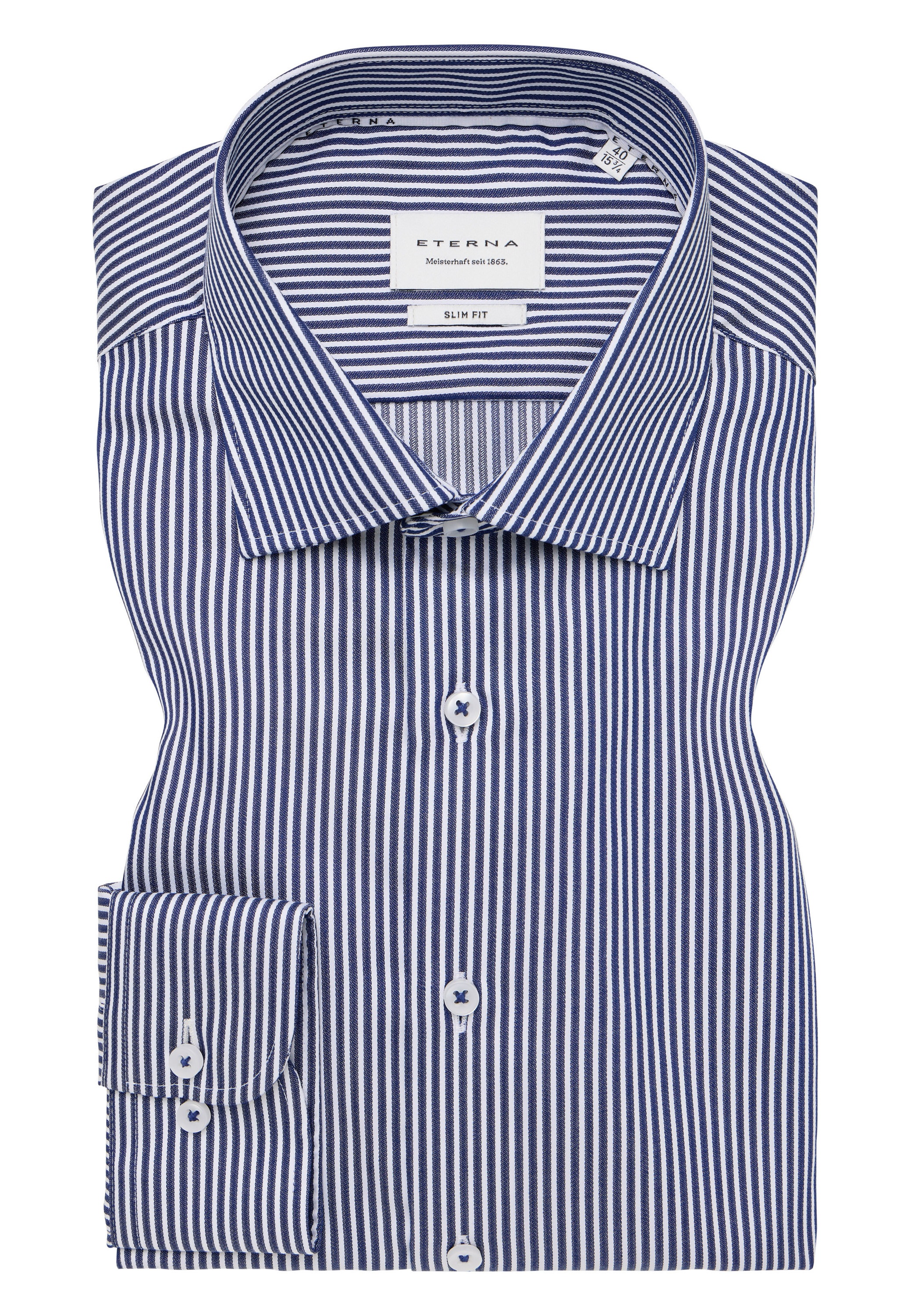 Eterna Langarmhemd »SLIM FIT«