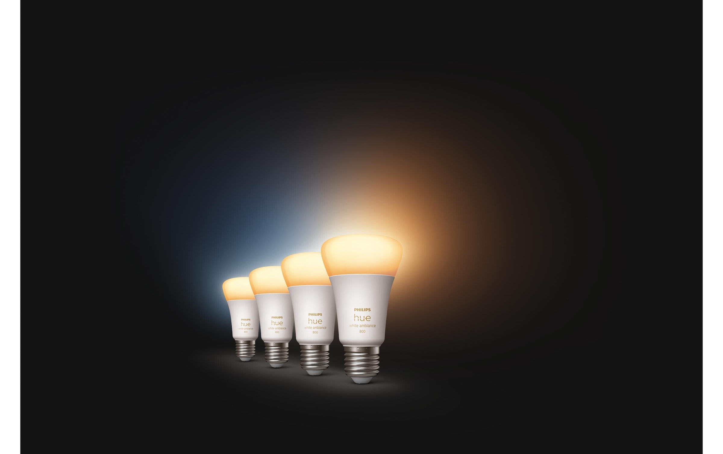 Philips Hue Spezialleuchtmittel »White Ambian«, E27, Neutralweiss-Tageslichtweiss-Kaltweiss-Warmweiss