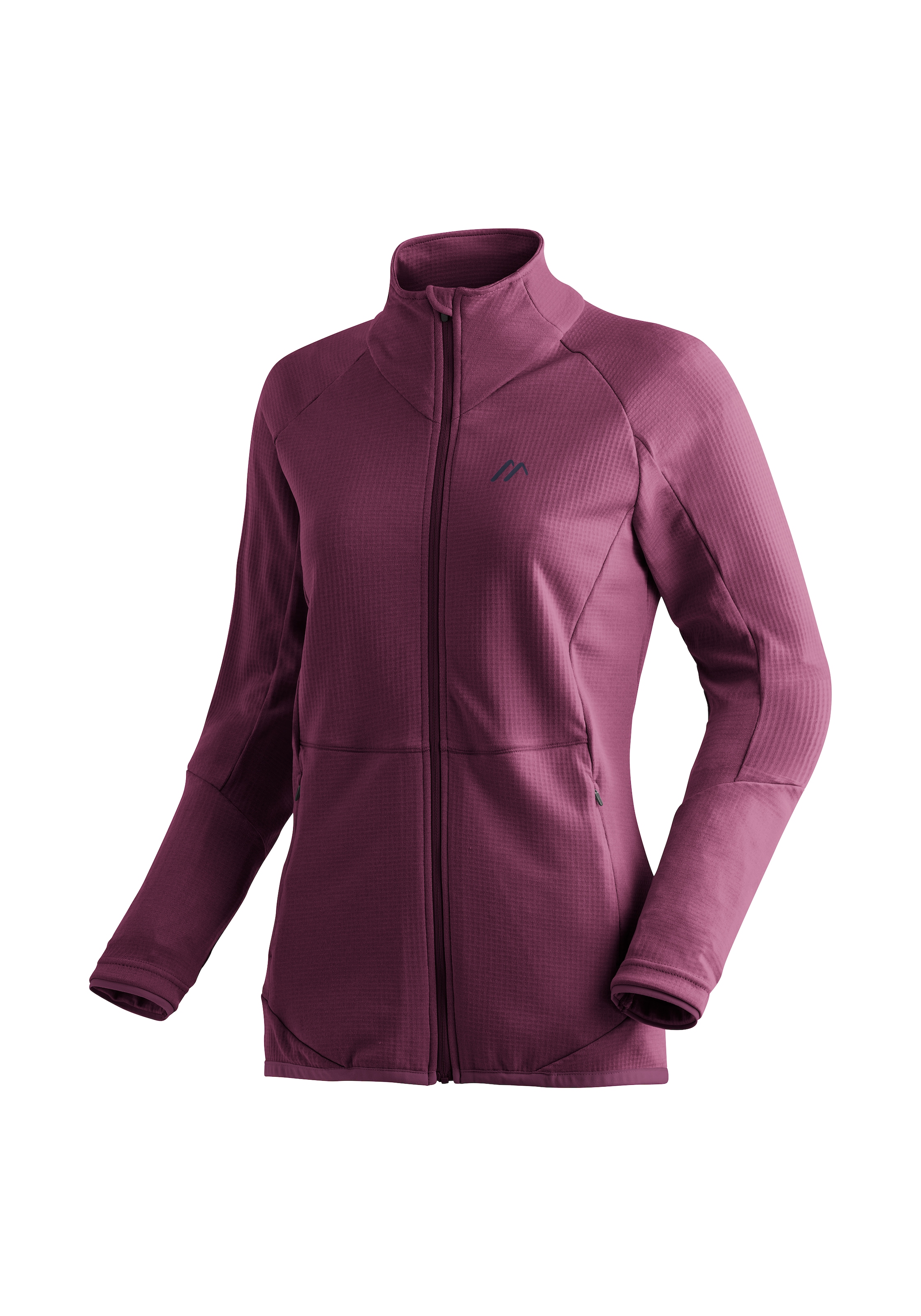 Maier Sports Fleecejacke »Sinaia W«, Damen Midlayer, atmungsaktiv schnelltrocknend, Full-Zip, Regular Fit