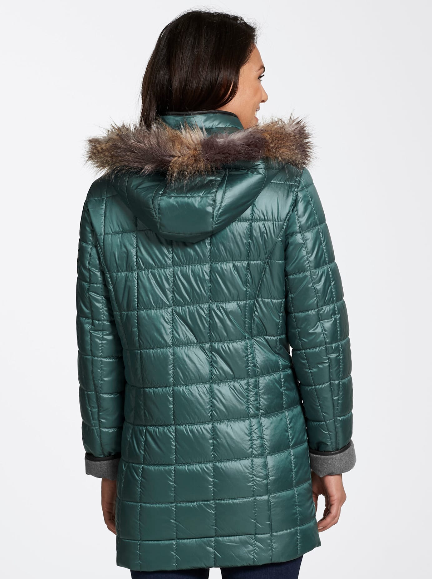 Casual Looks Steppjacke mit Kapuze