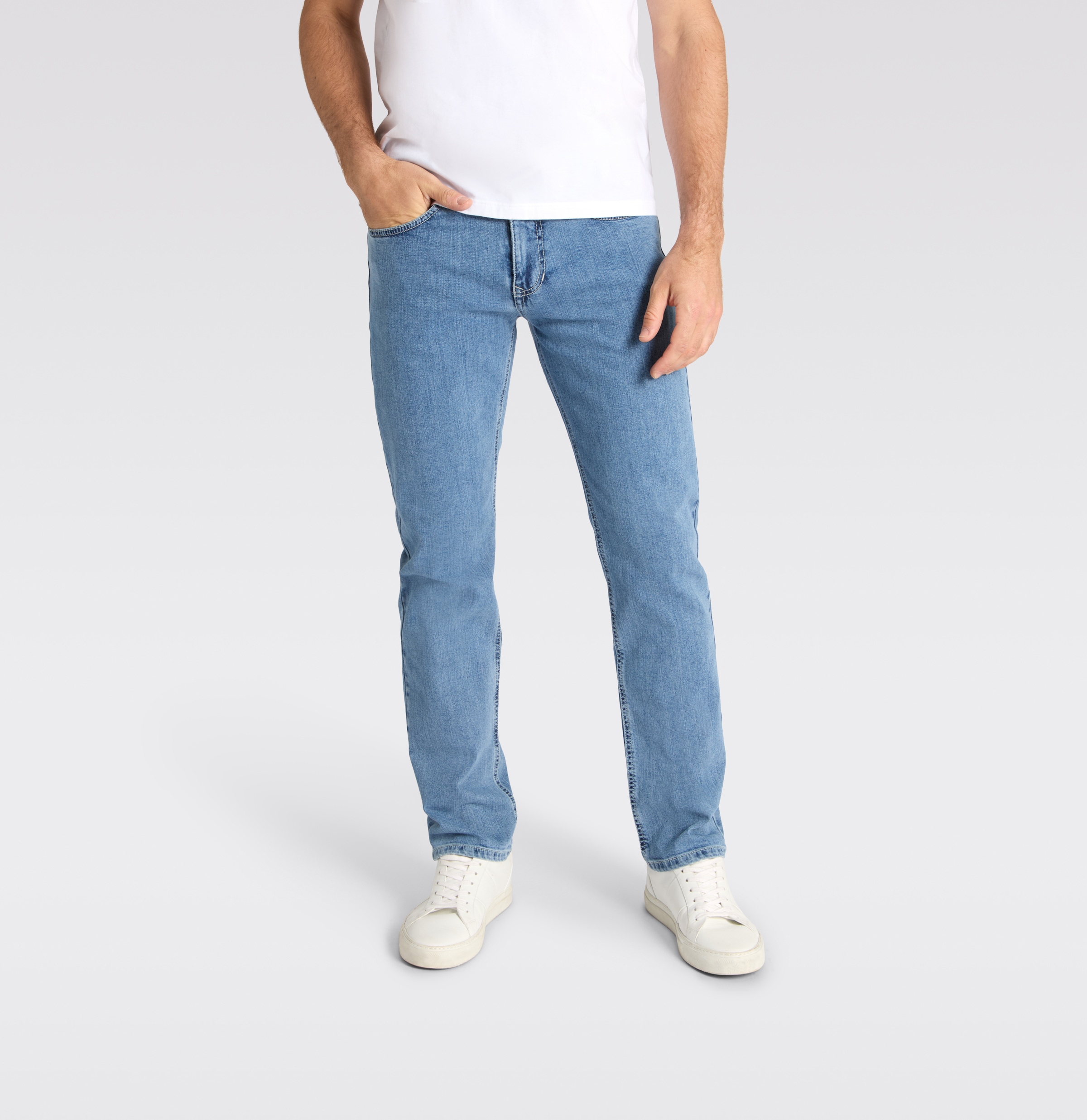 MAC Straight-Jeans »Arne« in gepflegter Optik, mit Stretch