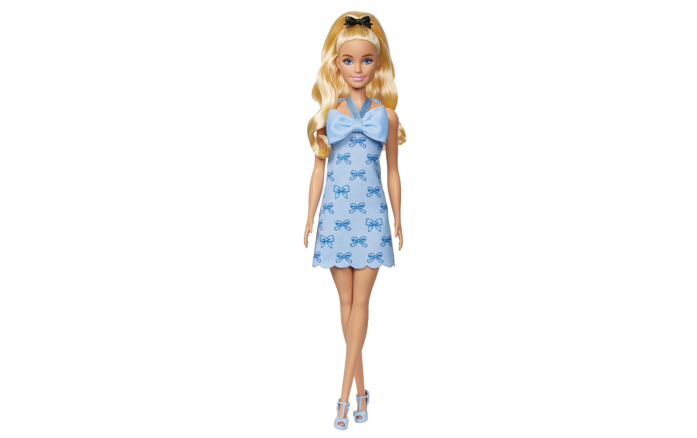 Barbie Anziehpuppe »Fashionista Blue Bows«