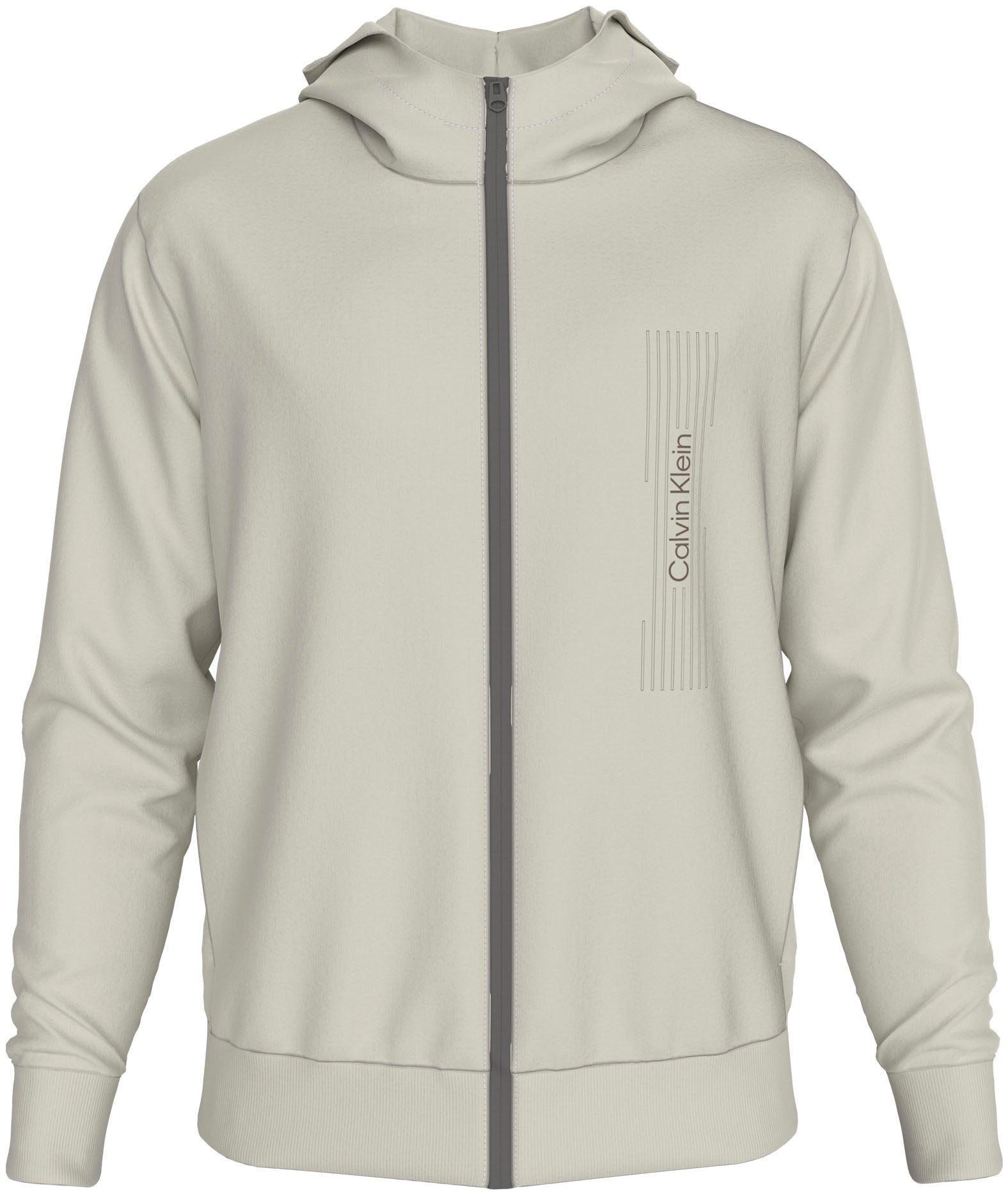 Sweatjacke »HORIZONTAL LOGO ZIP THRU HOODIE«, mit Logoschriftzug