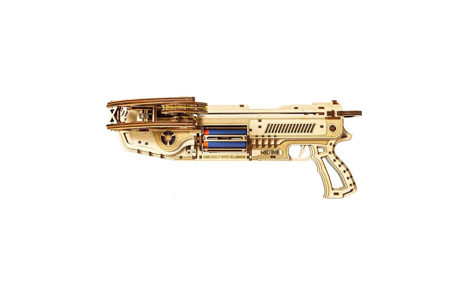 Spielbausteine »WoodTrick Bullet Boltcaster«, (411 St.)