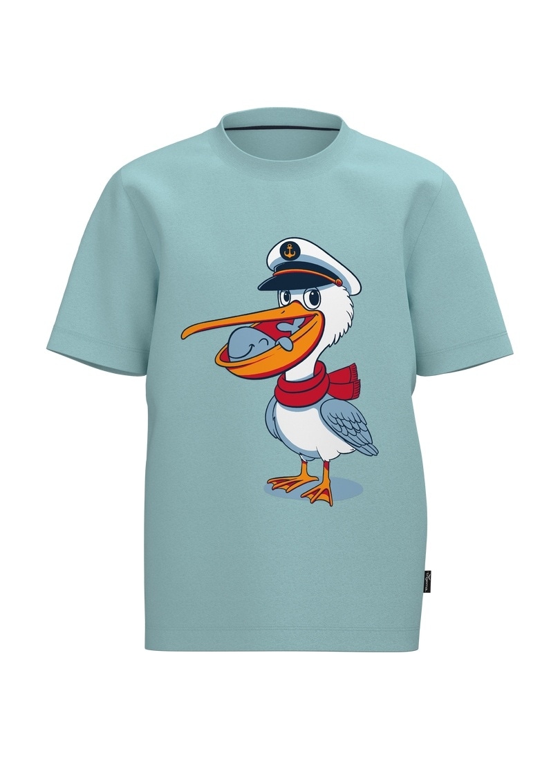 Trigema T-Shirt "TRIGEMA T Shirt mit Pelikan Print" 1