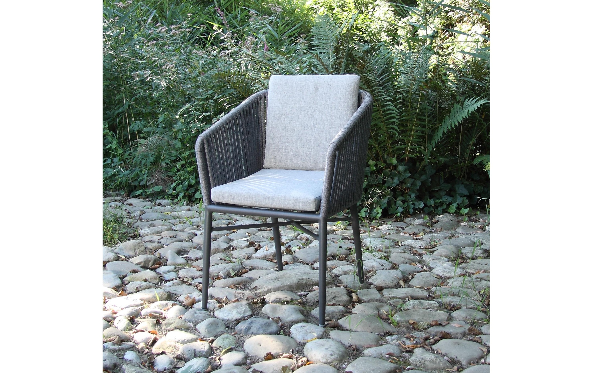 acamp Gartenstuhl »Manhattan grau«