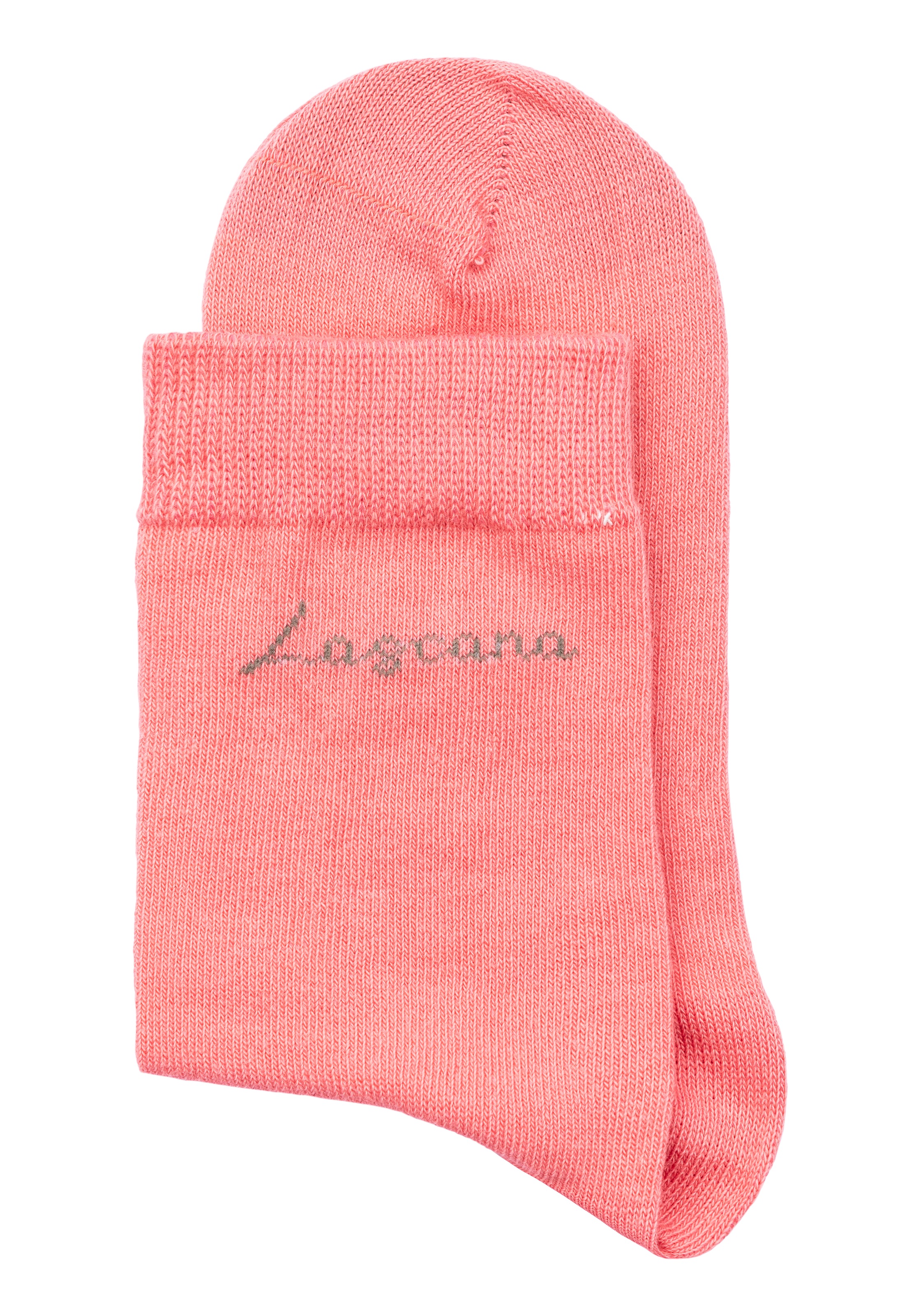 LASCANA Basicsocken, (Box, 4 Paar), in ansprechender Geschenkbox