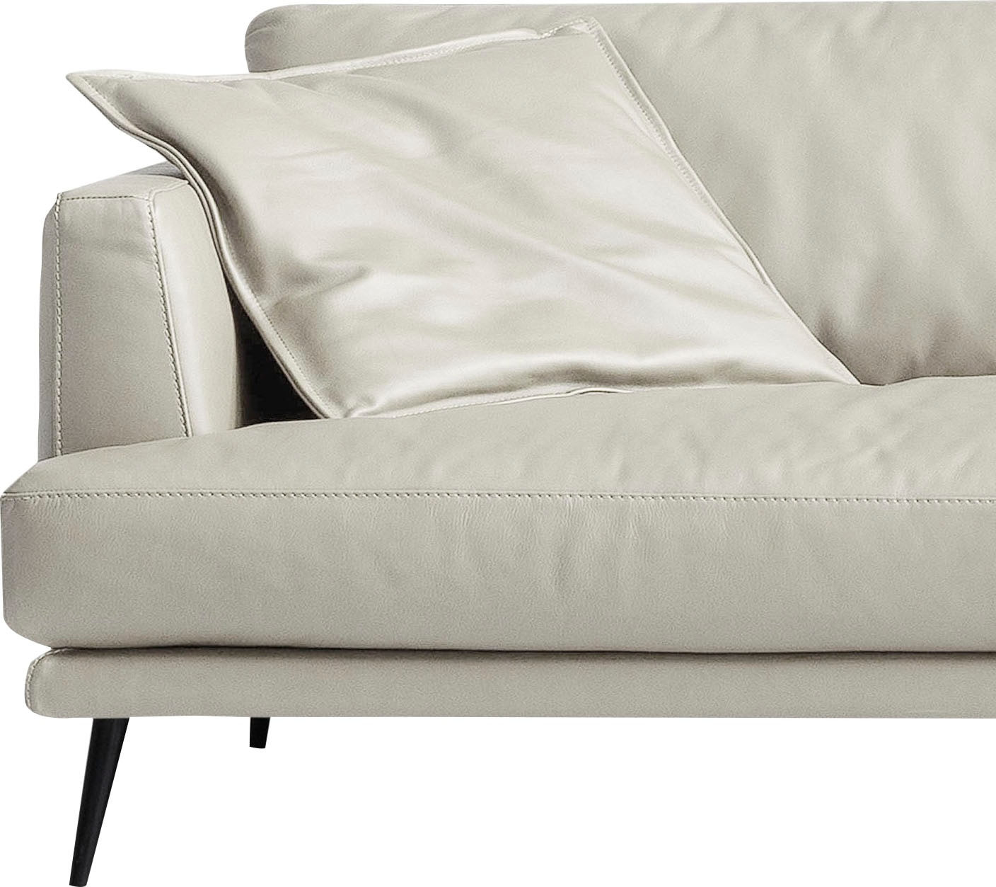 Egoitaliano 2,5-Sitzer »Sophia, Designsofa mit extrakomfortablem Sitzkomfort«, Daunenfederung, inkl. 2 Kissen